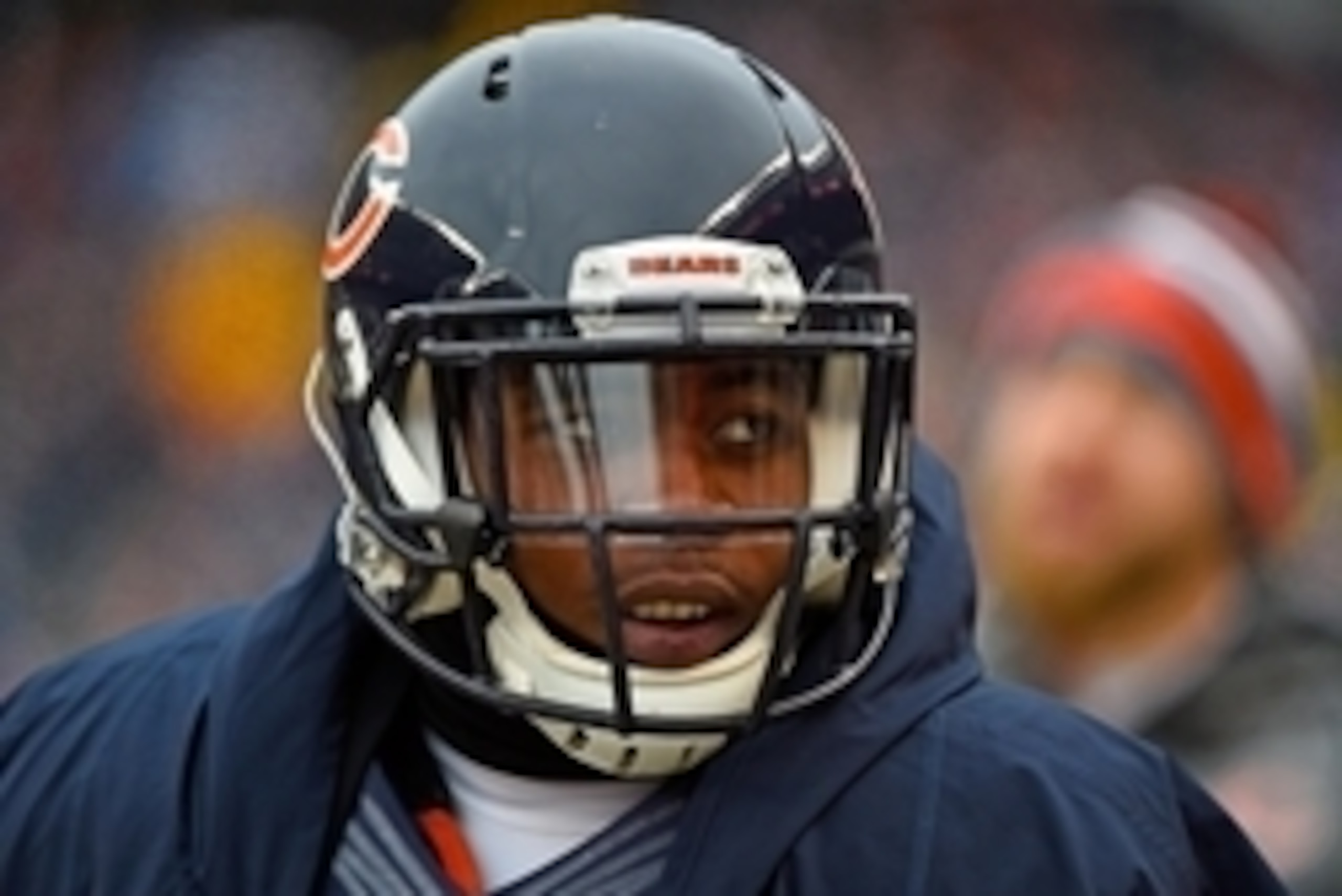 Dec 21, 2014; Chicago, IL, USA; Chicago Bears running back Ka'Deem Carey (25) during the first half at Soldier Field. Mandatory Credit: Mike DiNovo-USA TODAY Sports Dec 21, 2014; Chicago, IL, USA; Chicago Bears running back Ka'Deem Carey (25) during the first half at Soldier Field. Mandatory Credit: Mike DiNovo-USA TODAY Sports