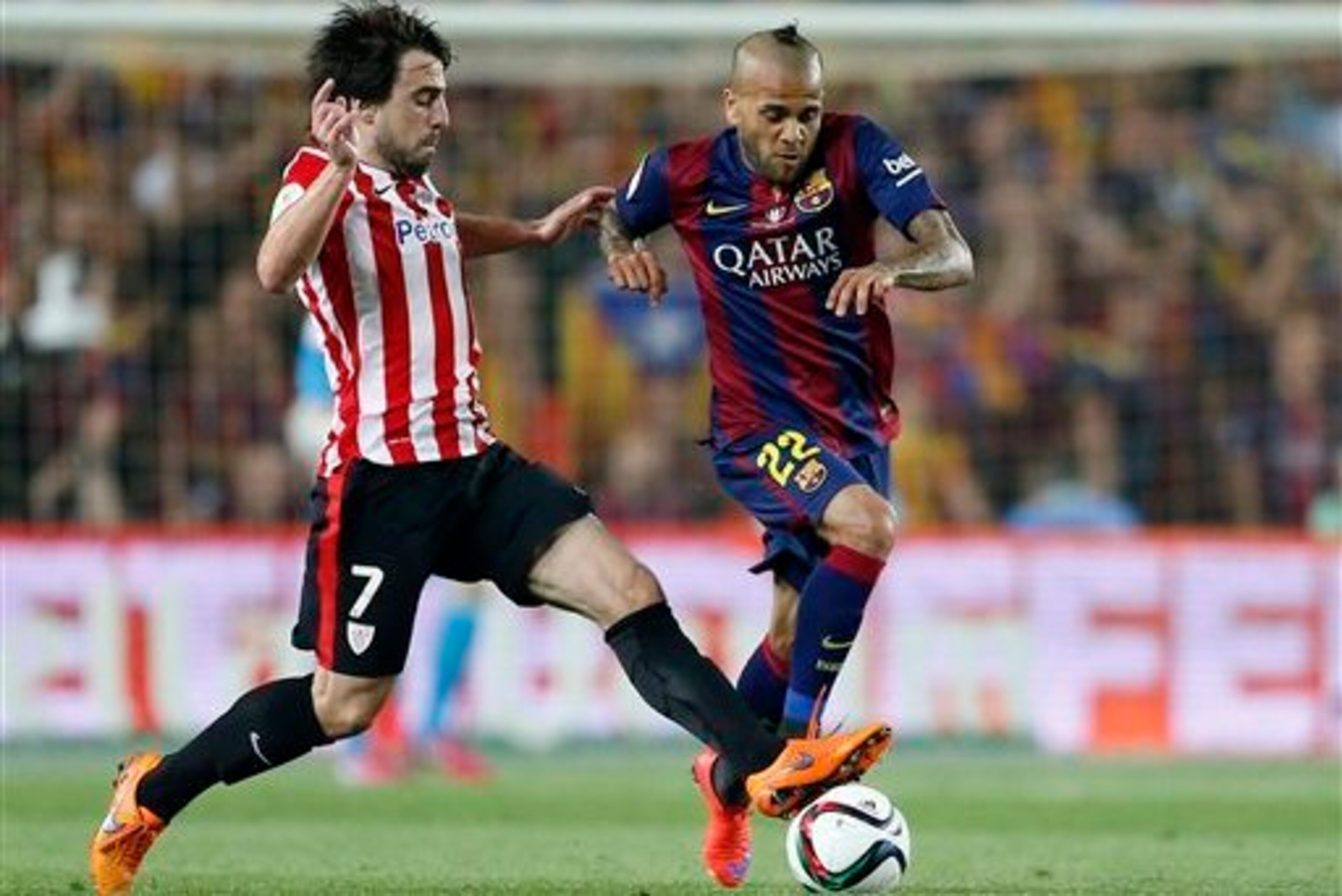 Dani Alves will have freedom to attack down the flank. Dani Alves will have freedom to attack down the flank.