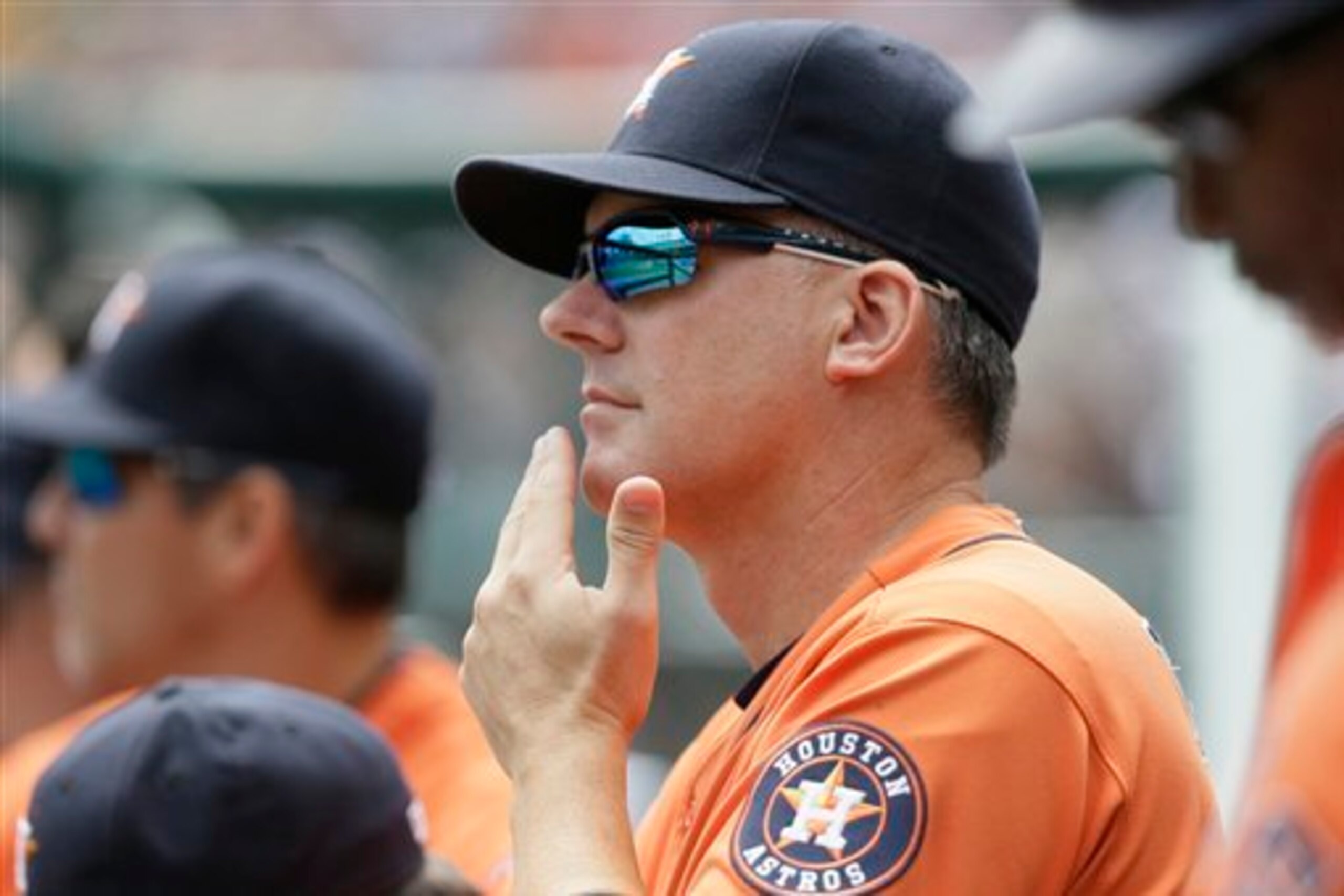 Astros manager A.J. Hinch has a roster full of talent at his disposal, and there's more to come.