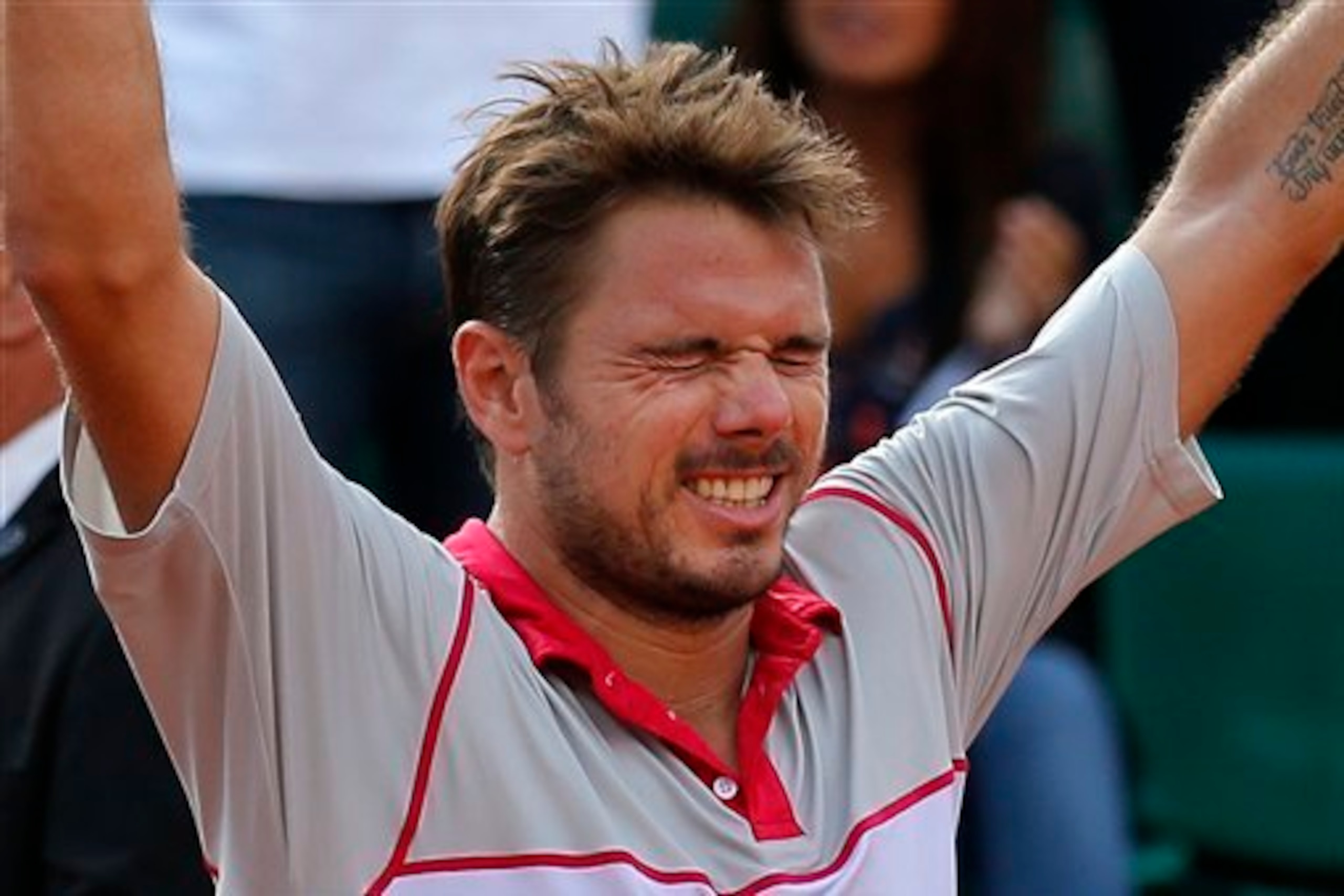 Wawrinka upset Federer in his last match.