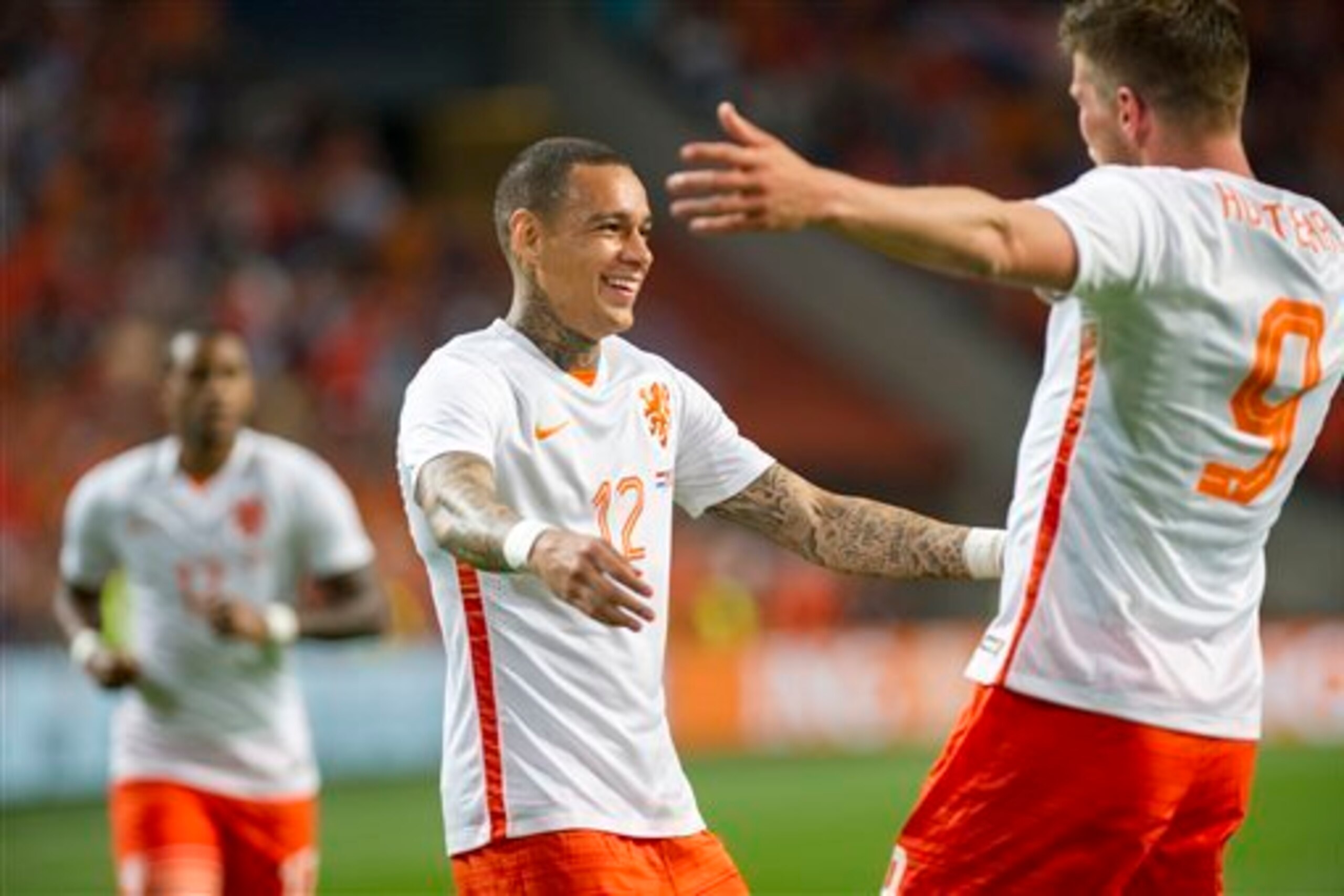 The Dutch were up two goals, then conceded three straight to the United States. The Dutch were up two goals, then conceded three straight to the United States.