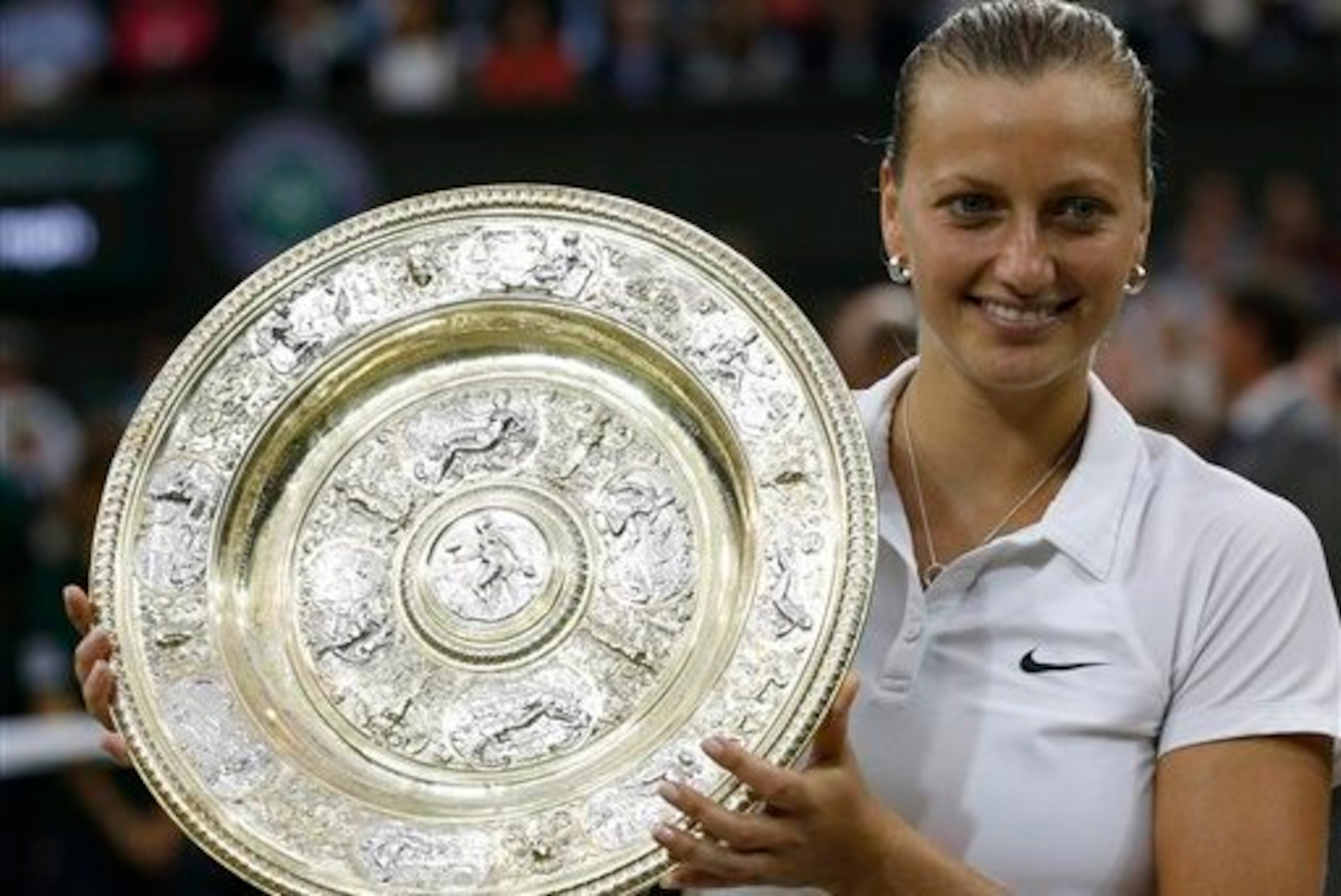 Petra Kvitova will be challenging for her third Wimbledon title.