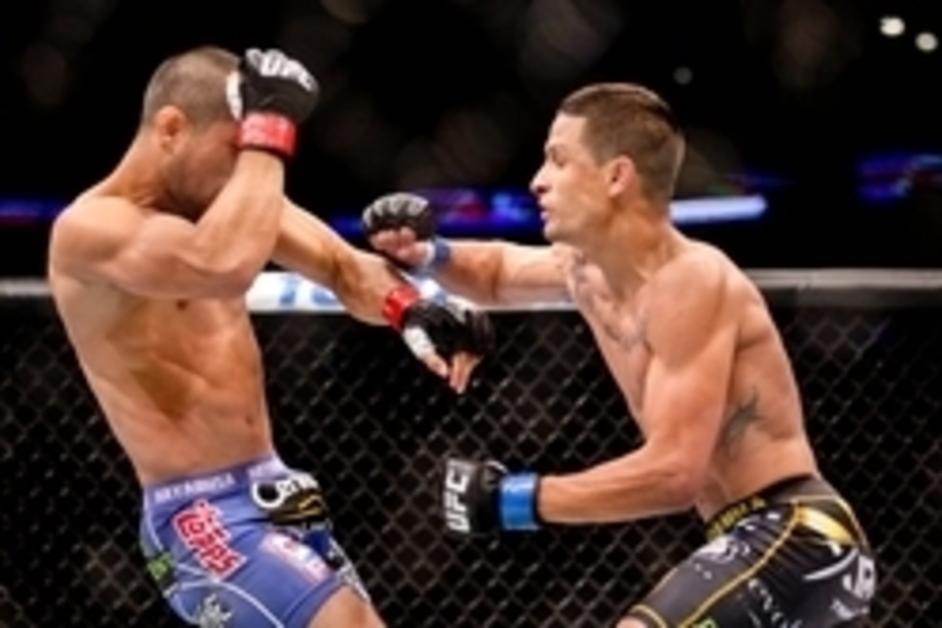 Jun 6, 2015; New Orleans, LA, USA; Anthony Birchak punches Joe Soto during UFC Fight Night at the Smoothie King Center. Mandatory Credit: Derick E. Hingle-USA TODAY Sports