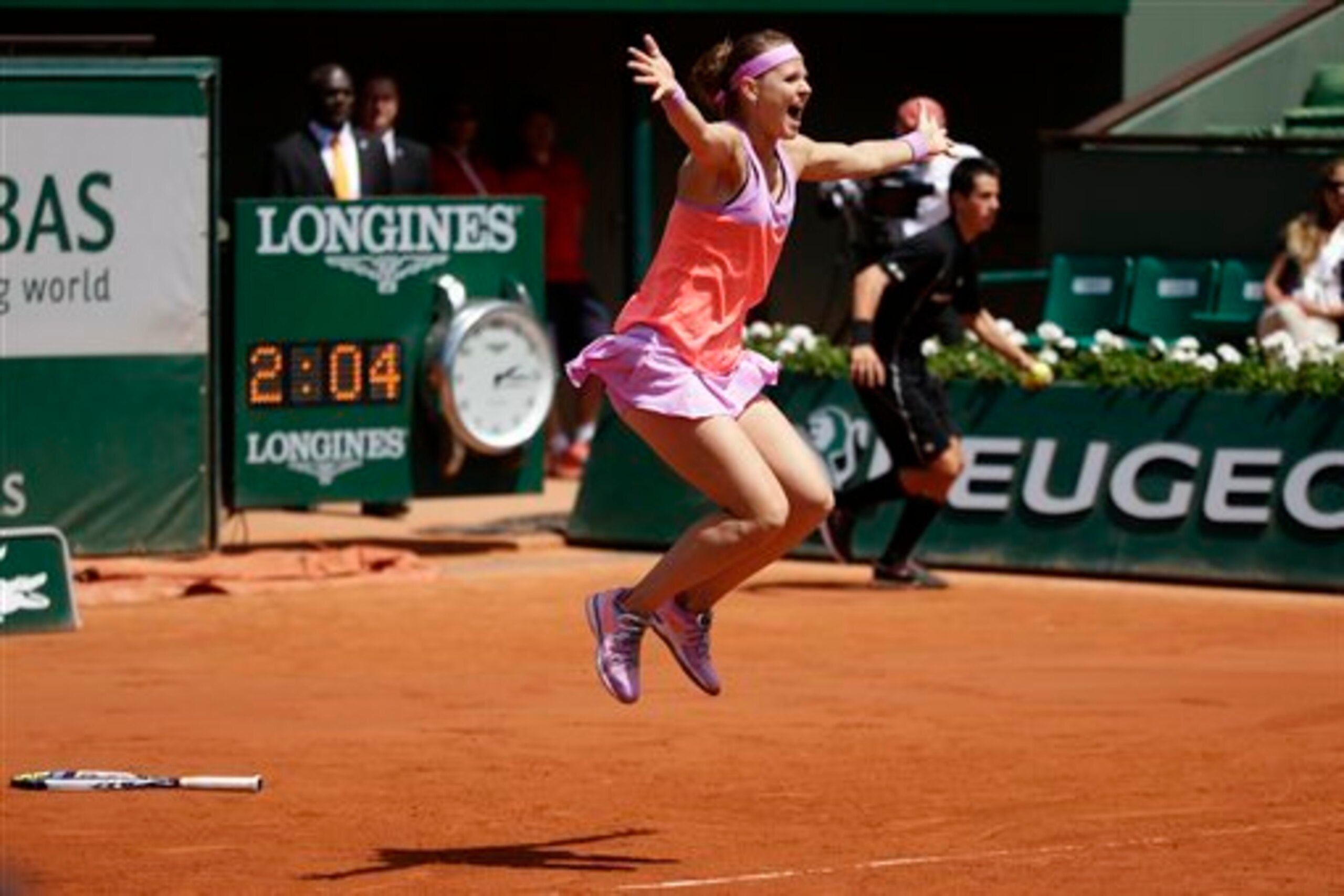 This French Open has been kind to breakout star Safarova.