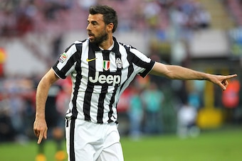 MILAN, ITALY - MAY 16:  Andrea Barzagli of Juventus FC gestures during the Serie A match between FC Internazionale Milano and Juventus FC at Stadio Giuseppe Meazza on May 16, 2015 in Milan, Italy.  (Photo by Marco Luzzani/Getty Images)