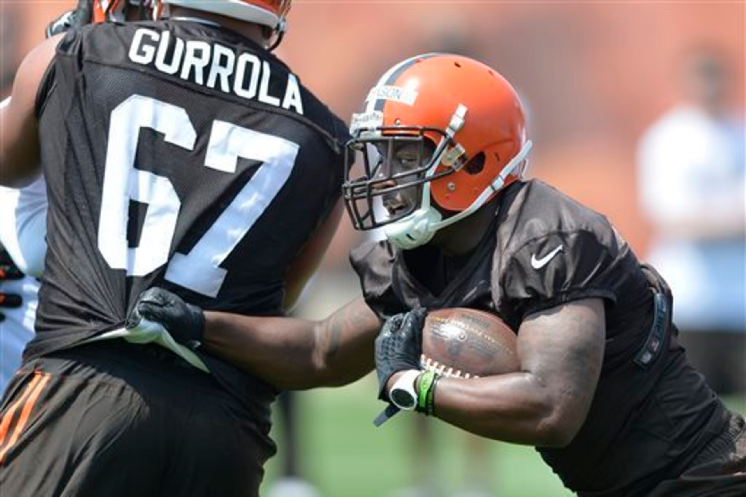 Rookie back Duke Johnson gives the Browns elusive speed they wouldn't otherwise have from West and Crowell.