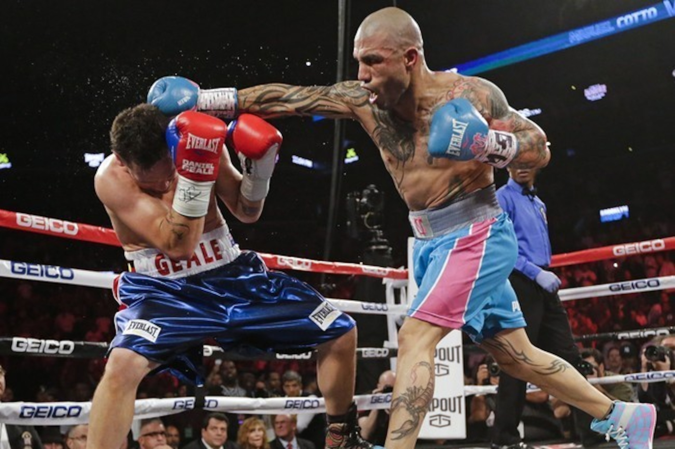 Cotto looked sharp against Daniel Geale.