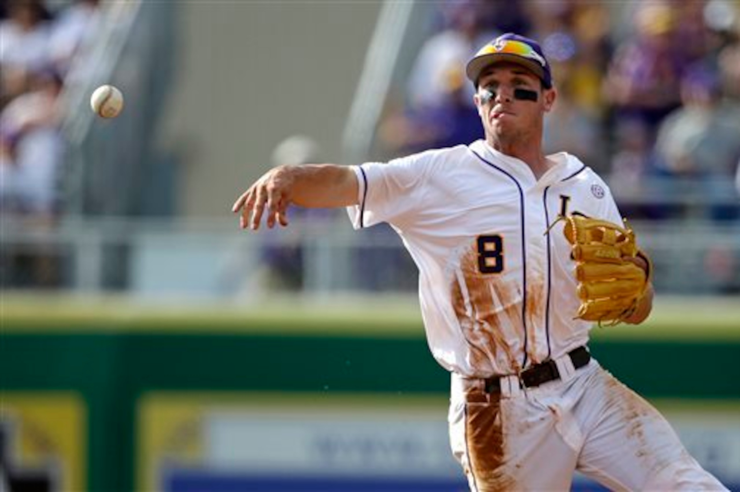 LSU's Alex Bregman was one of three shortstops selected with the top three picks, an MLB draft first.