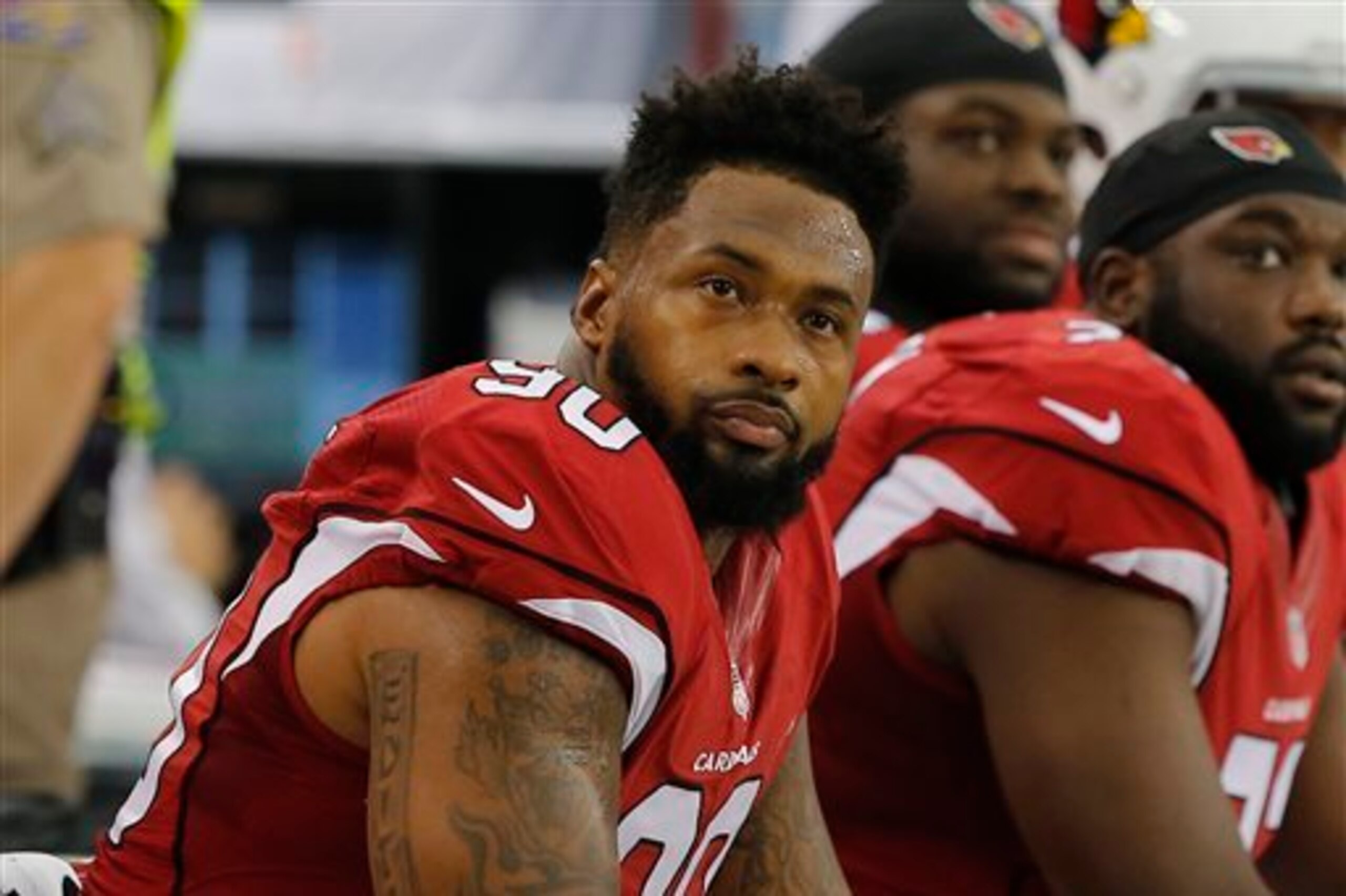 Darnell Dockett should provide some stability to the defensive line.