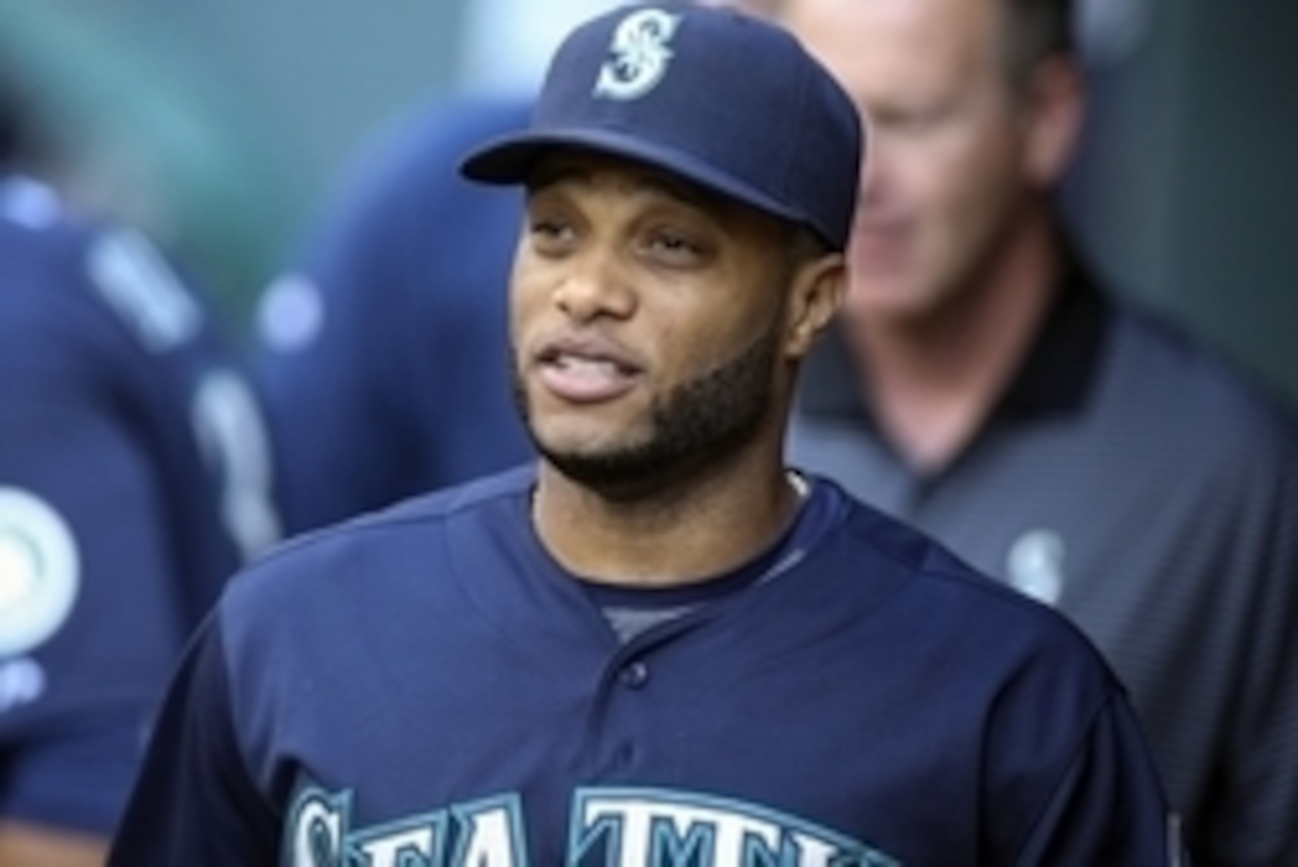 May 2, 2015; Houston, TX, USA; Seattle Mariners second baseman Robinson Cano (22) before a game  against the Houston Astros at Minute Maid Park. Mandatory Credit: Troy Taormina-USA TODAY Sports