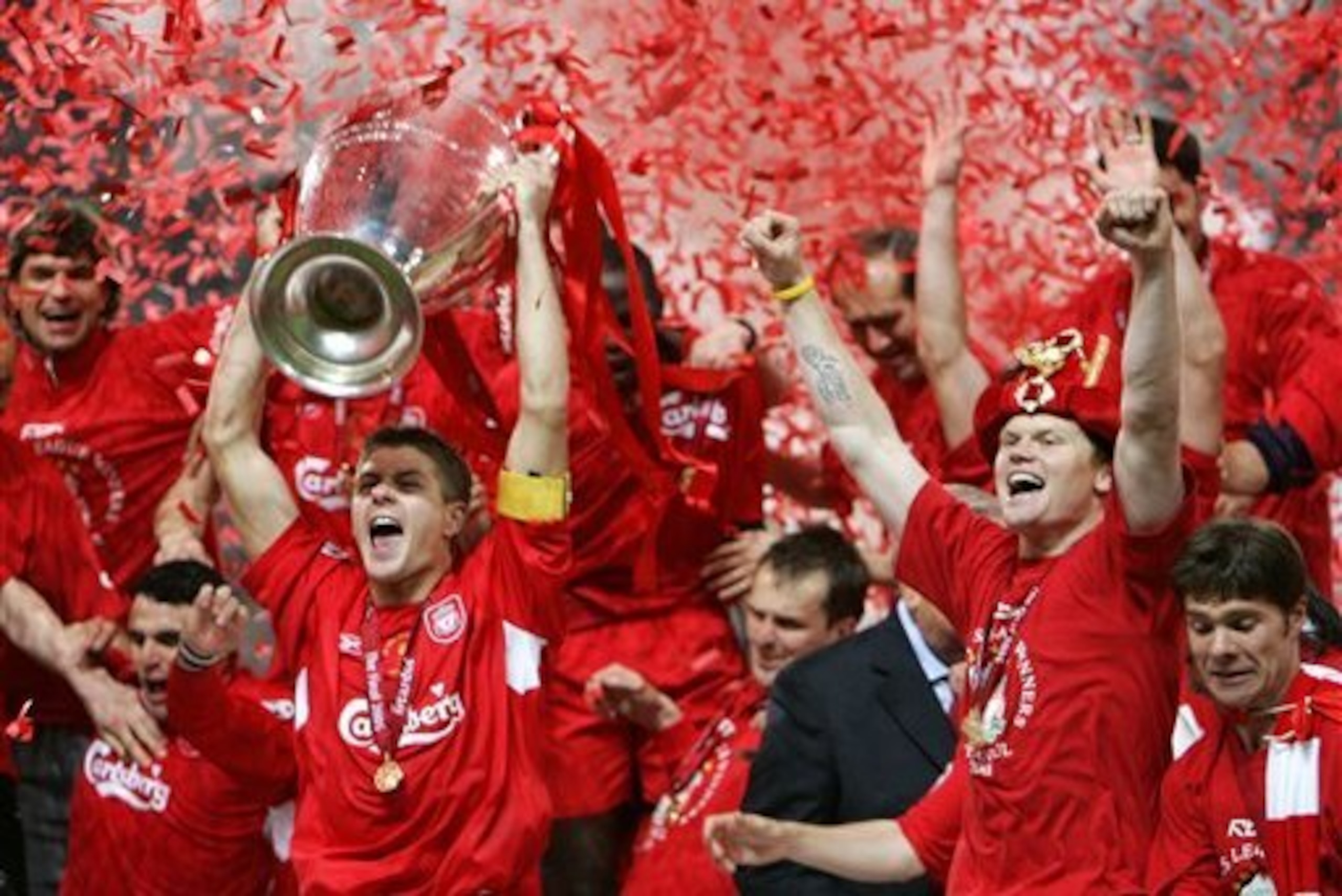 Steven Gerrard inspired Liverpool to Champions League victory.