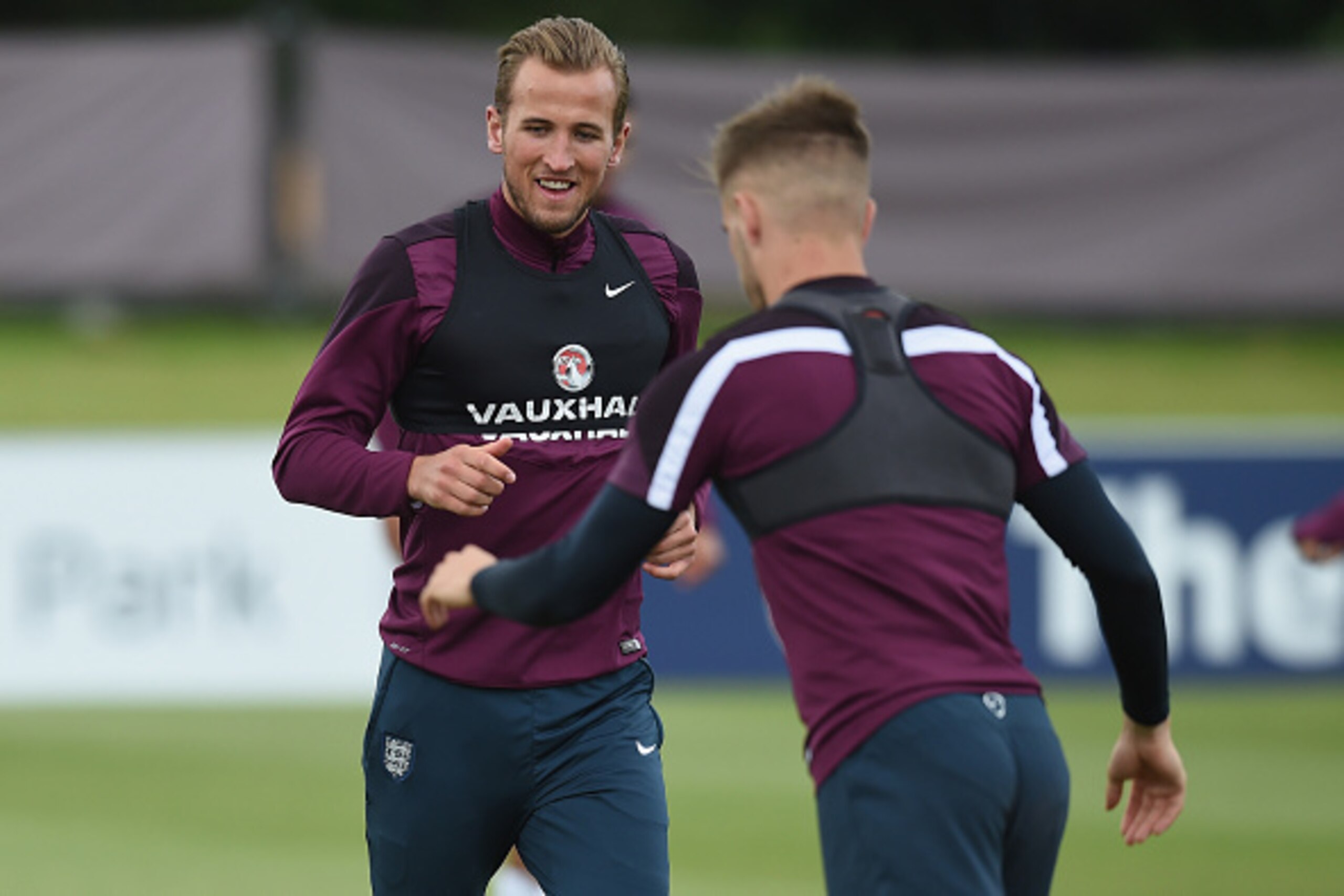 BURTON-UPON-TRENT, ENGLAND - JUNE 09: Harry Kane in action during the England U21 Training Session at St Georges Park on June 9, 2015 in Burton-upon-Trent, England. (Photo by Michael Regan/Getty Images) BURTON-UPON-TRENT, ENGLAND - JUNE 09: Harry Kane in action during the England U21 Training Session at St Georges Park on June 9, 2015 in Burton-upon-Trent, England. (Photo by Michael Regan/Getty Images)