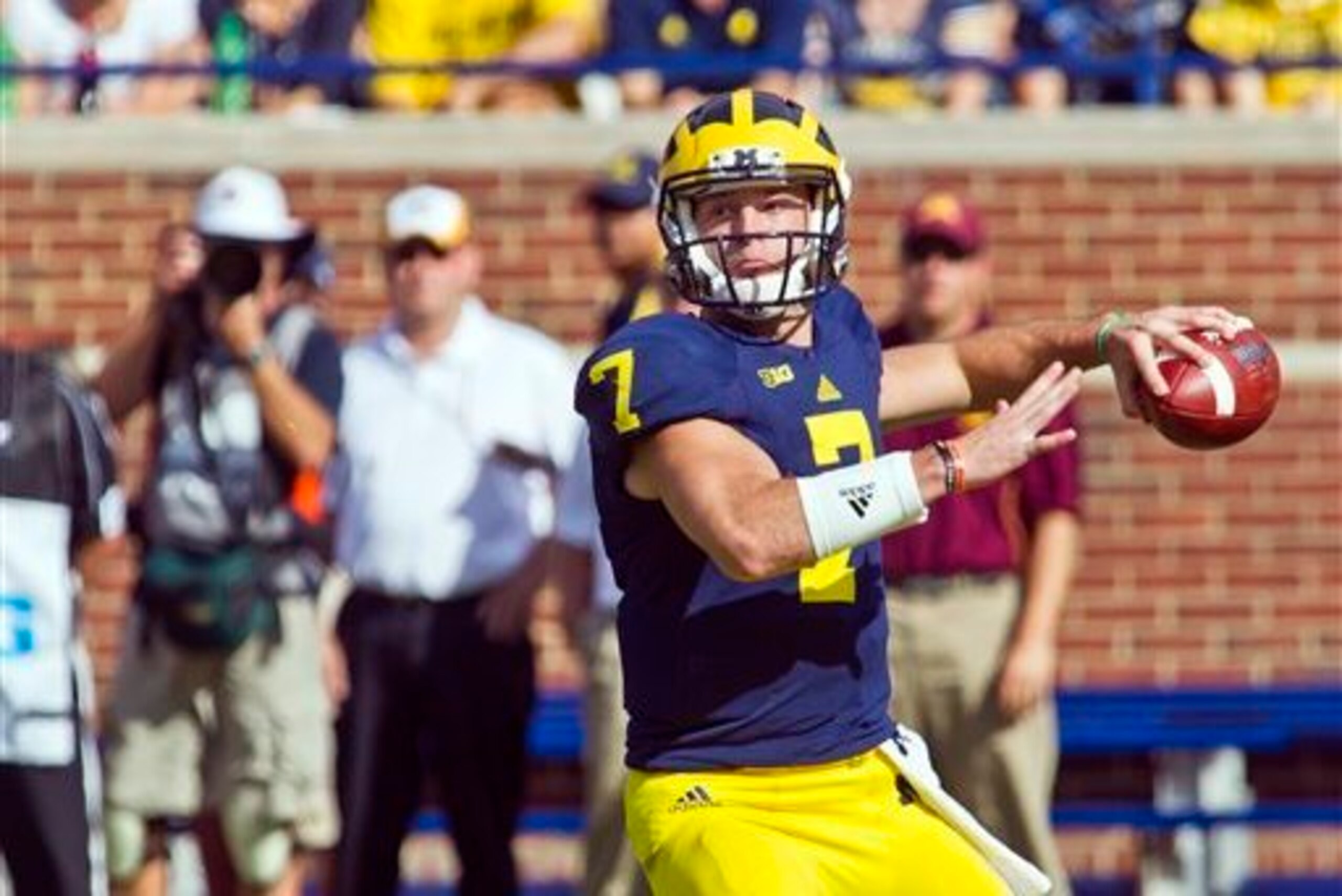 Shane Morris has a slight chance at starting, but don't bank on it happening any time soon.