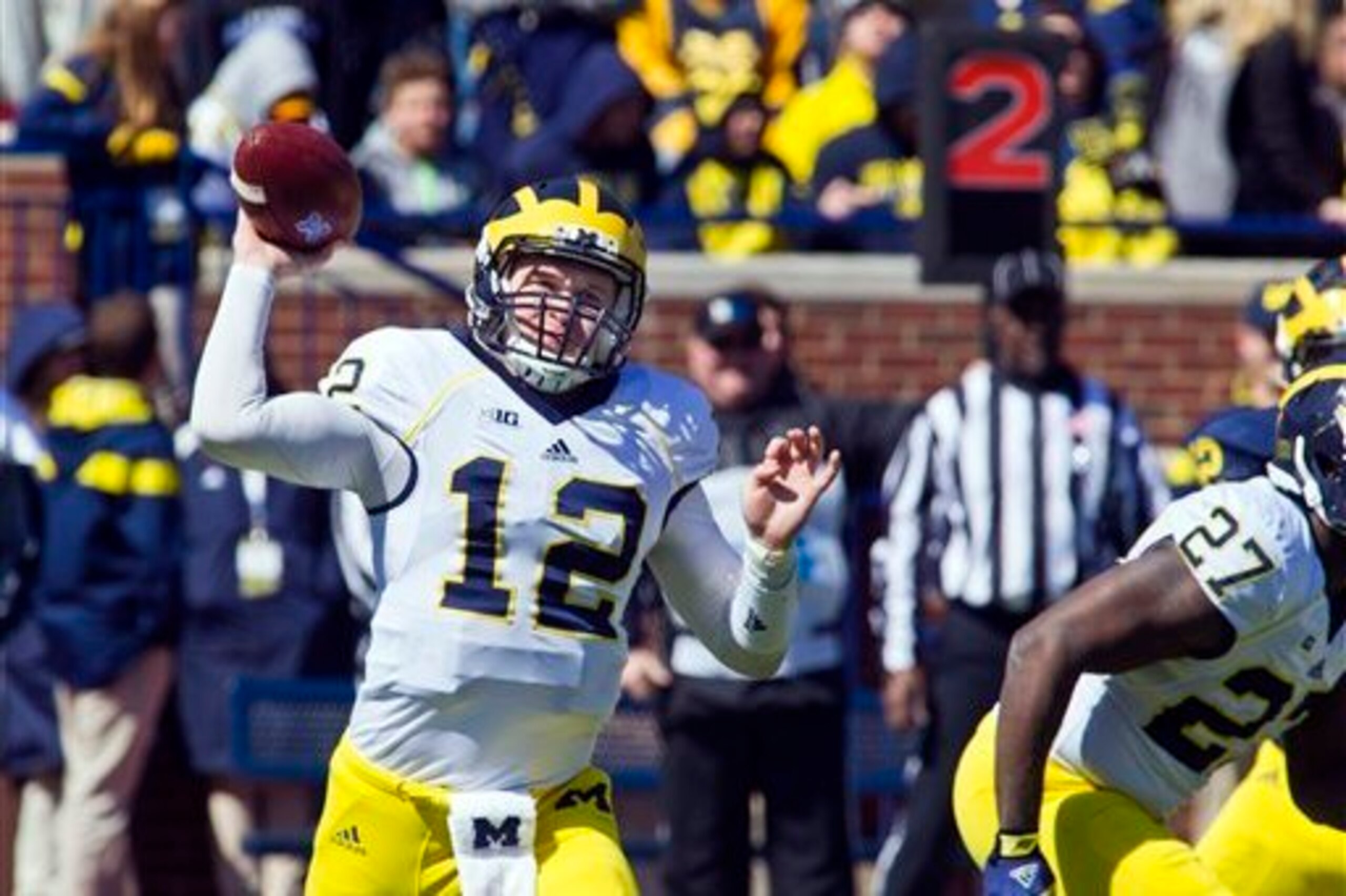 Alex Malzone isn't a likely candidate for the starting job in 2015.