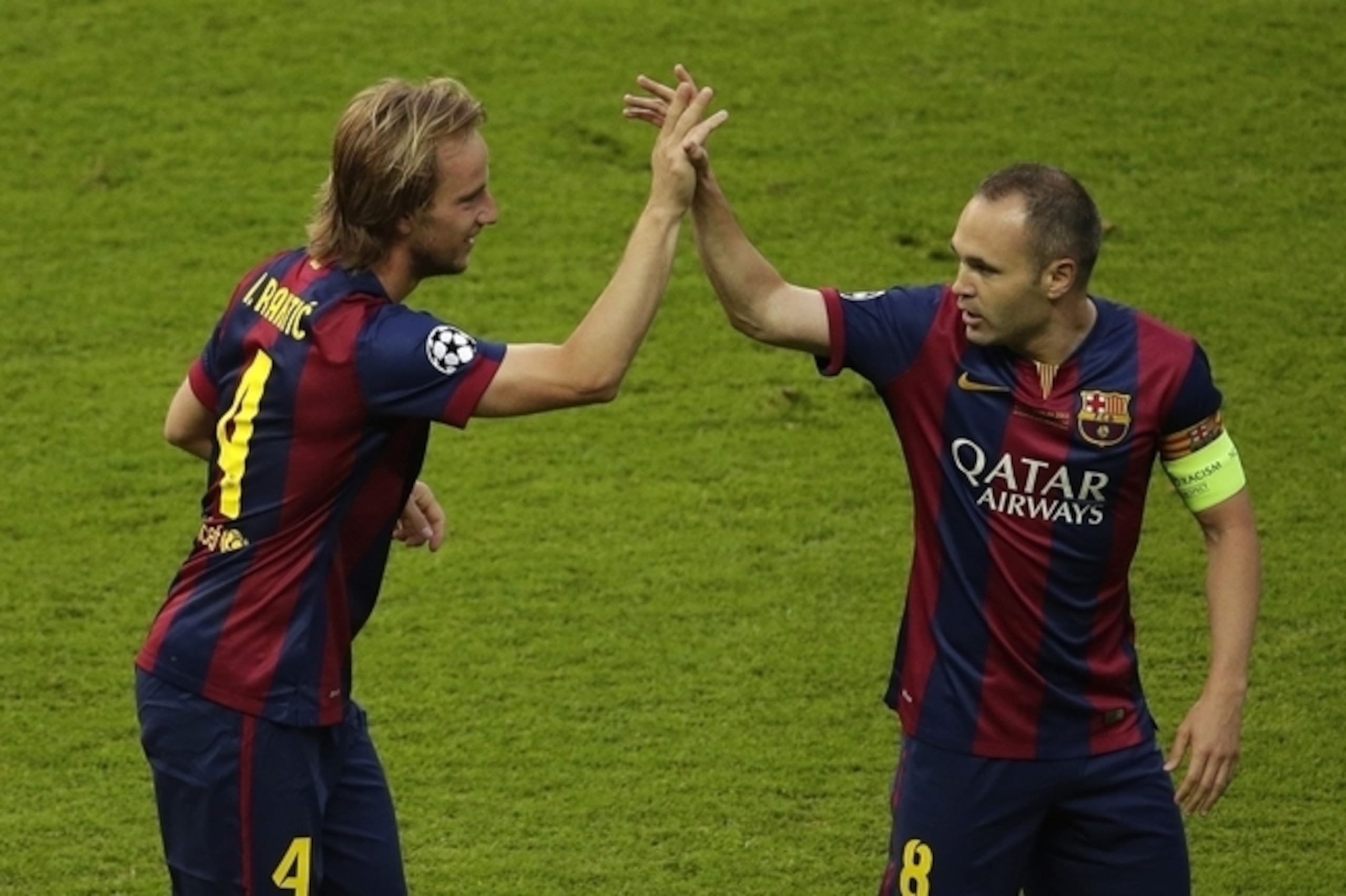 Barcelona are well set in midfield with Ivan Rakitic a superb complement to Andres Iniesta and Sergio Busquets.