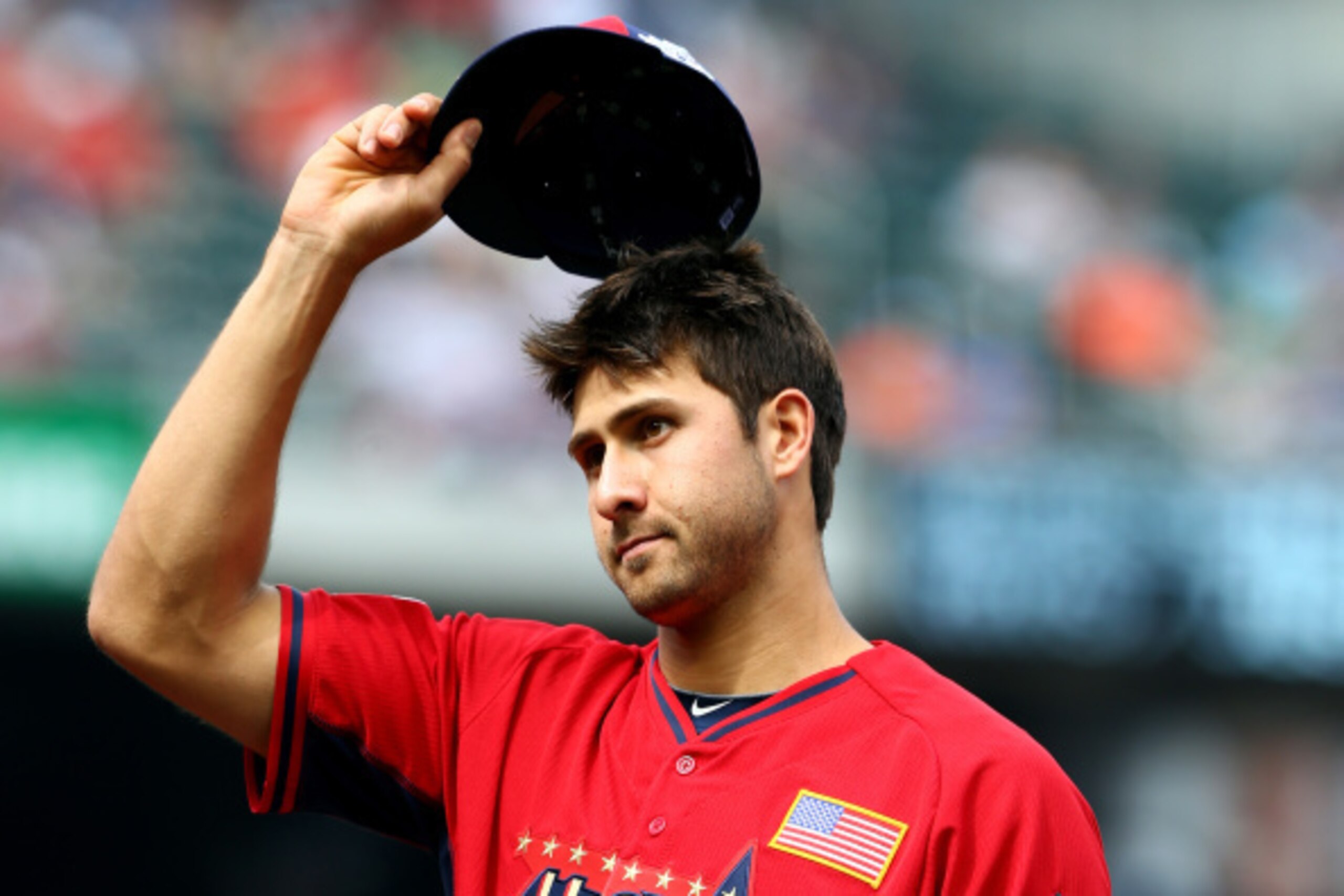 MINNEAPOLIS, MN - JULY 13: Joey Gallo of the U.S. Team during the SiriusXM All-Star Futures Game at Target Field on July 13, 2014 in Minneapolis, Minnesota. (Photo by Elsa/Getty Images) MINNEAPOLIS, MN - JULY 13: Joey Gallo of the U.S. Team during the SiriusXM All-Star Futures Game at Target Field on July 13, 2014 in Minneapolis, Minnesota. (Photo by Elsa/Getty Images)