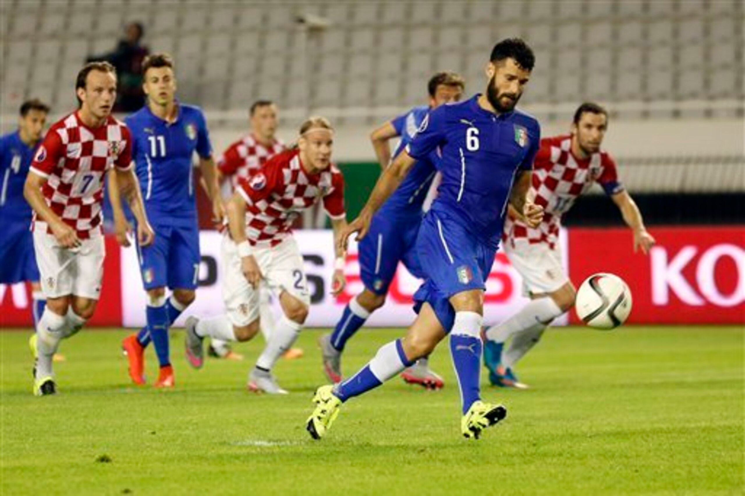 Candreva's cheeky penalty locked the score at 1-1, but the Italians can't help but have wondered whether it would have iced the game.