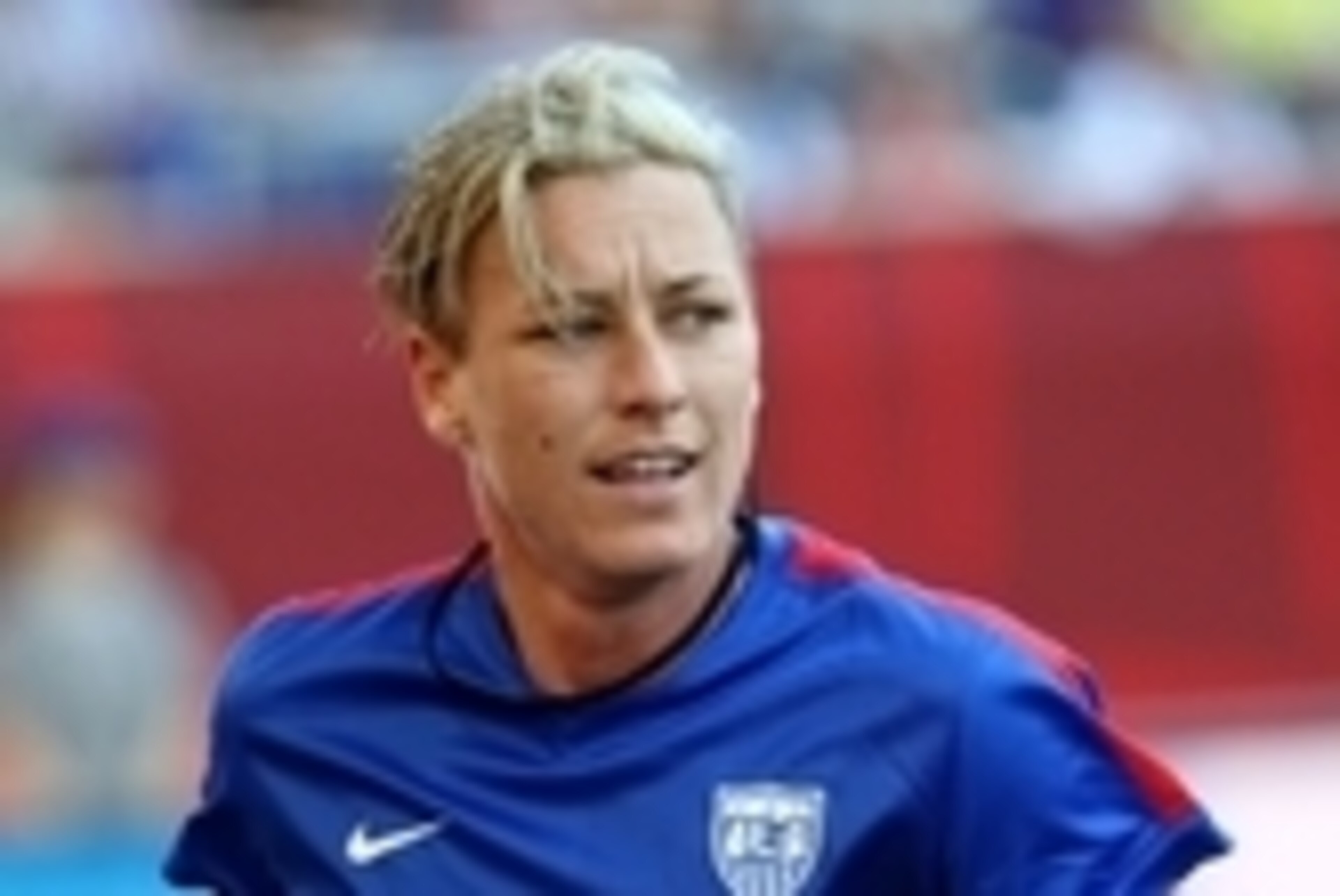 Jun 12, 2015; Winnipeg, Manitoba, CAN; United States forward Abby Wambach (20) on the field during warmups before the game against Sweden in a Group D soccer match in the 2015 FIFA women's World Cup at Winnipeg Stadium. Mandatory Credit: Bruce Fedyck-USA 