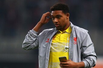ISTANBUL, TURKEY - FEBRUARY 26:  Jordon Ibe of Liverpool walks on the pitch prior to the UEFA Europa League Round of 32 second leg match between Besiktas JK and Liverpool FC on February 26, 2015 in Istanbul, Turkey.  (Photo by Richard Heathcote/Getty Imag
