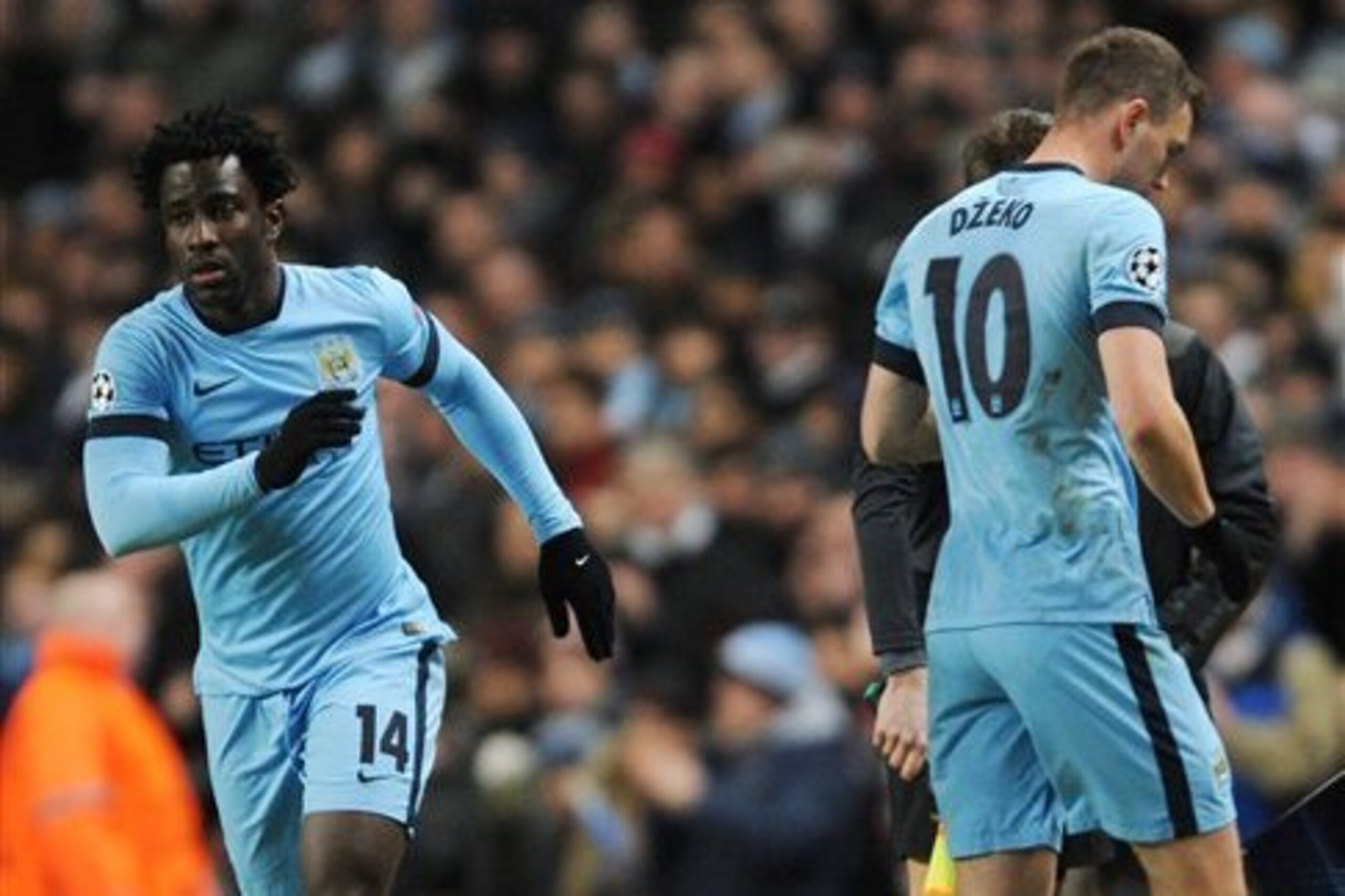 Dzeko has fallen out of favour at Man City.