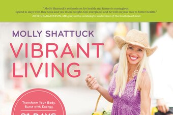 Molly Shattuck's book "Vibrant Living," published in 2013.