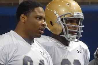 Jarron Jones and Jerry Tillery