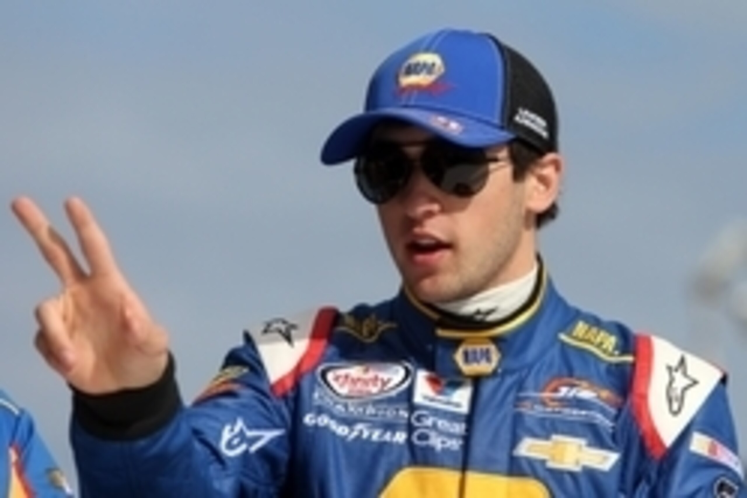 Feb 21, 2015; Daytona Beach, FL, USA; NASCAR Xfinity Series driver Chase Elliott (9) before the Alert Florida 300 at Daytona International Speedway. Mandatory Credit: Peter Casey-USA TODAY Sports