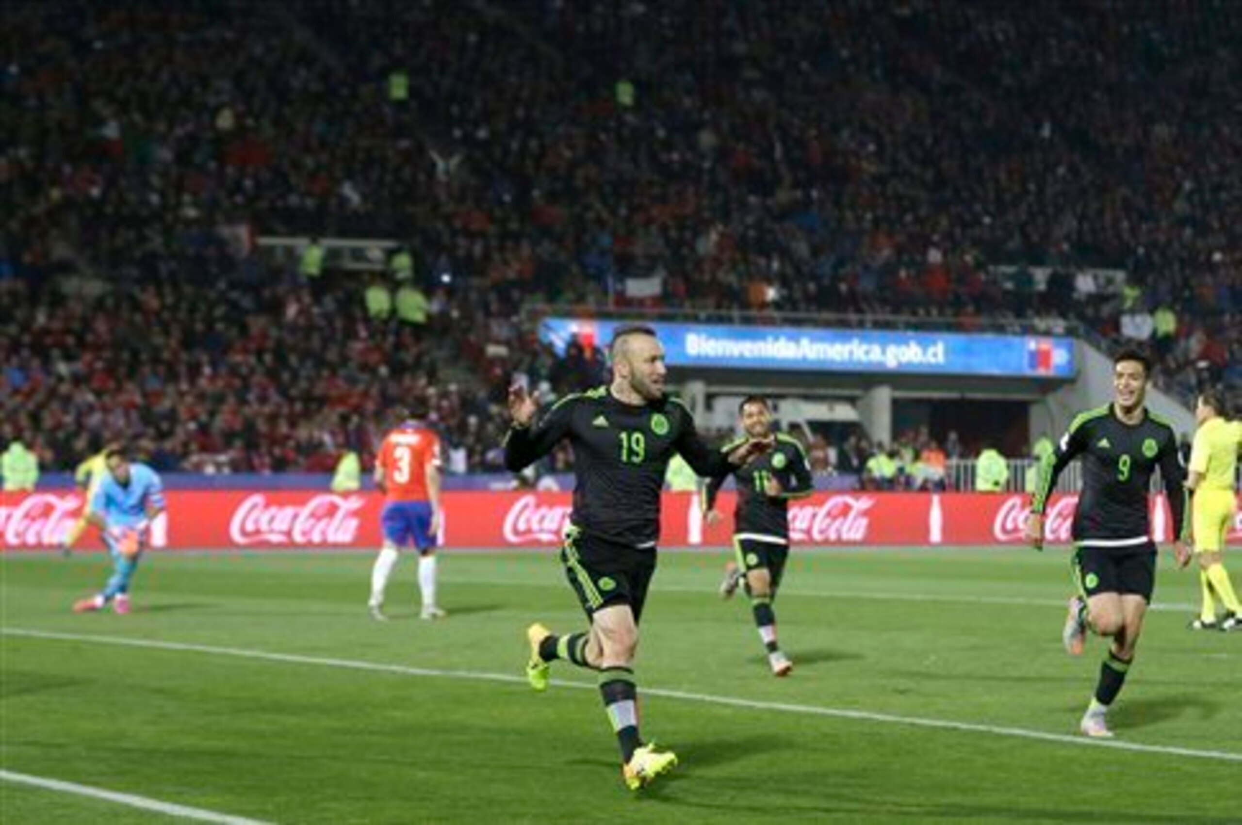 Mexico were impressive in their 3-3 draw with Chile. Mexico were impressive in their 3-3 draw with Chile.