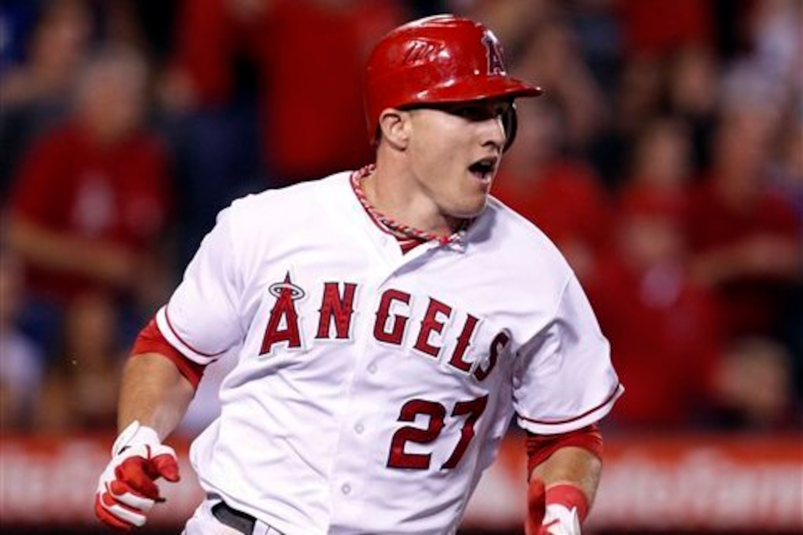 Trout had one of the greatest rookie seasons in MLB history in 2012.