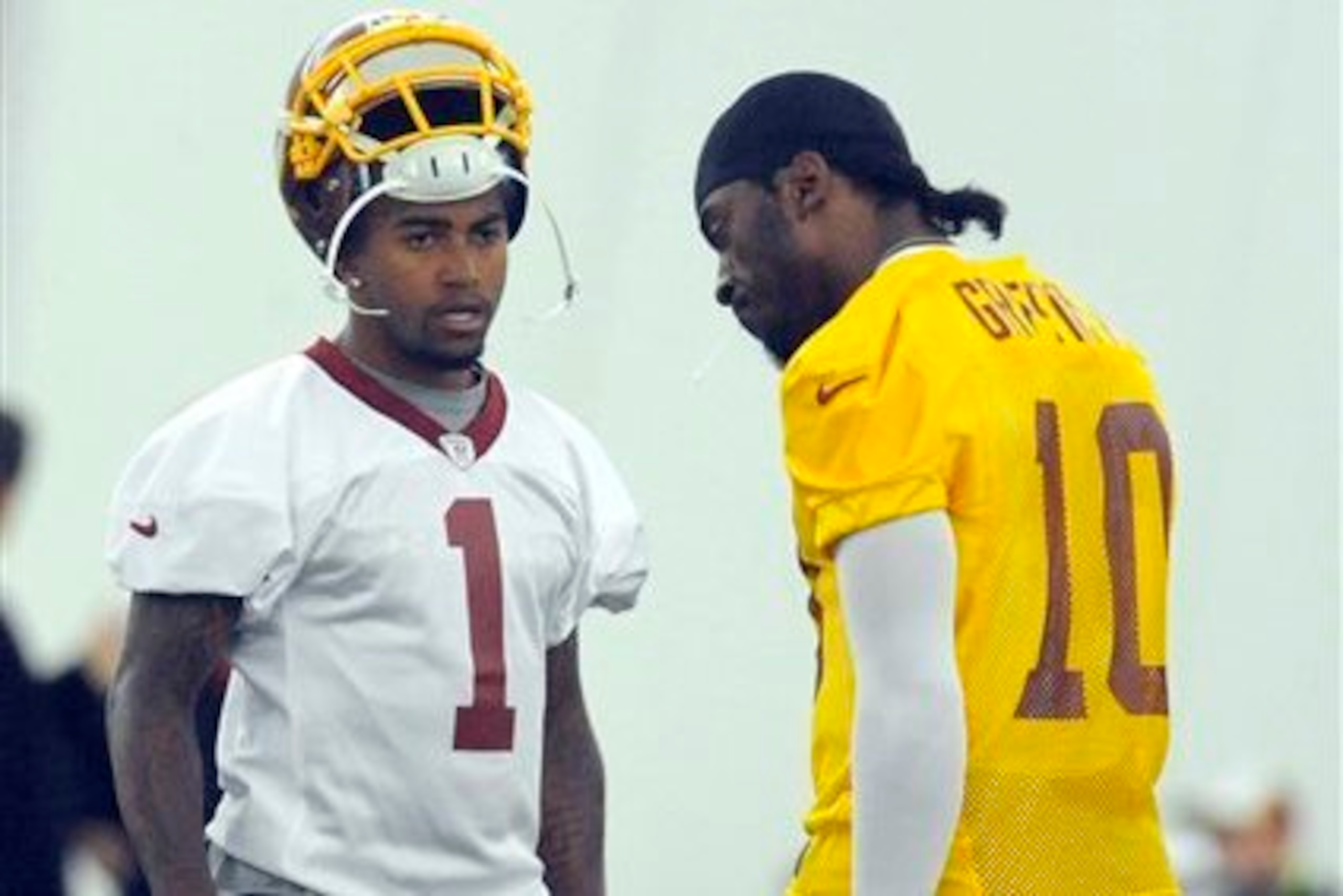 Griffin's improvement will determine how well the receivers fare.