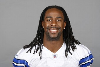 IRVING, TX - CIRCA 2011: In this handout image provided by the NFL, Jesse Holley of the Dallas Cowboys poses for his NFL headshot circa 2011 in Irving, Texas.  (Photo by NFL via Getty Images)