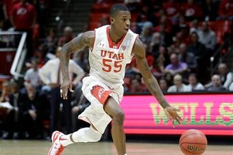 Delon during his last year at Utah.