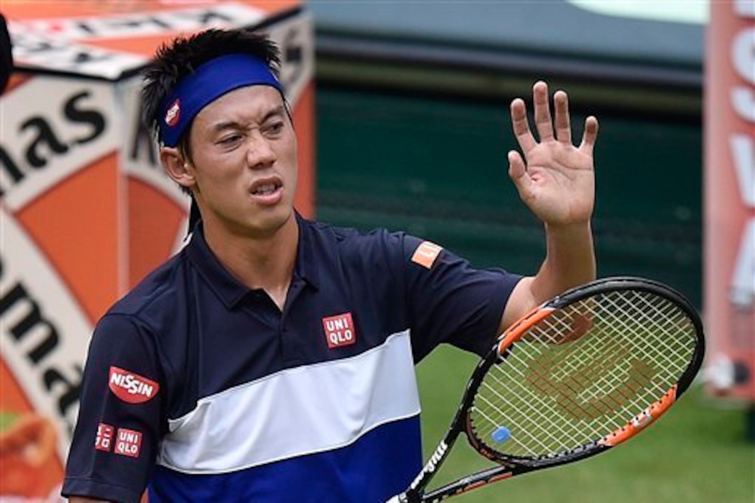 Nishikori got past Janowicz eventually.