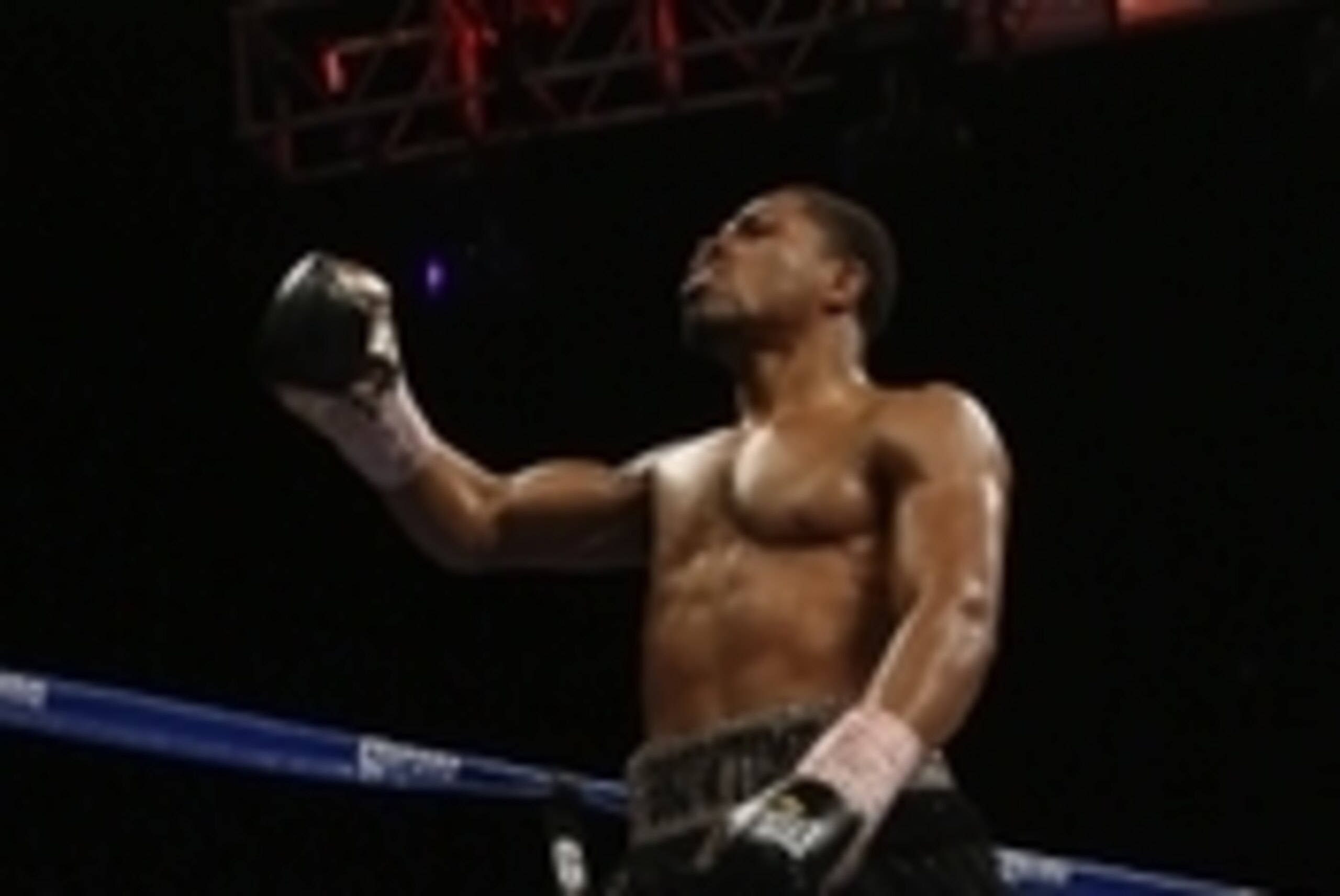 Apr 19, 2014; Washington, DC, USA; Shawn Porter celebrates after his victory over Paulie Malignaggi at DC Armory. Mandatory Credit: Geoff Burke-USA TODAY Sports