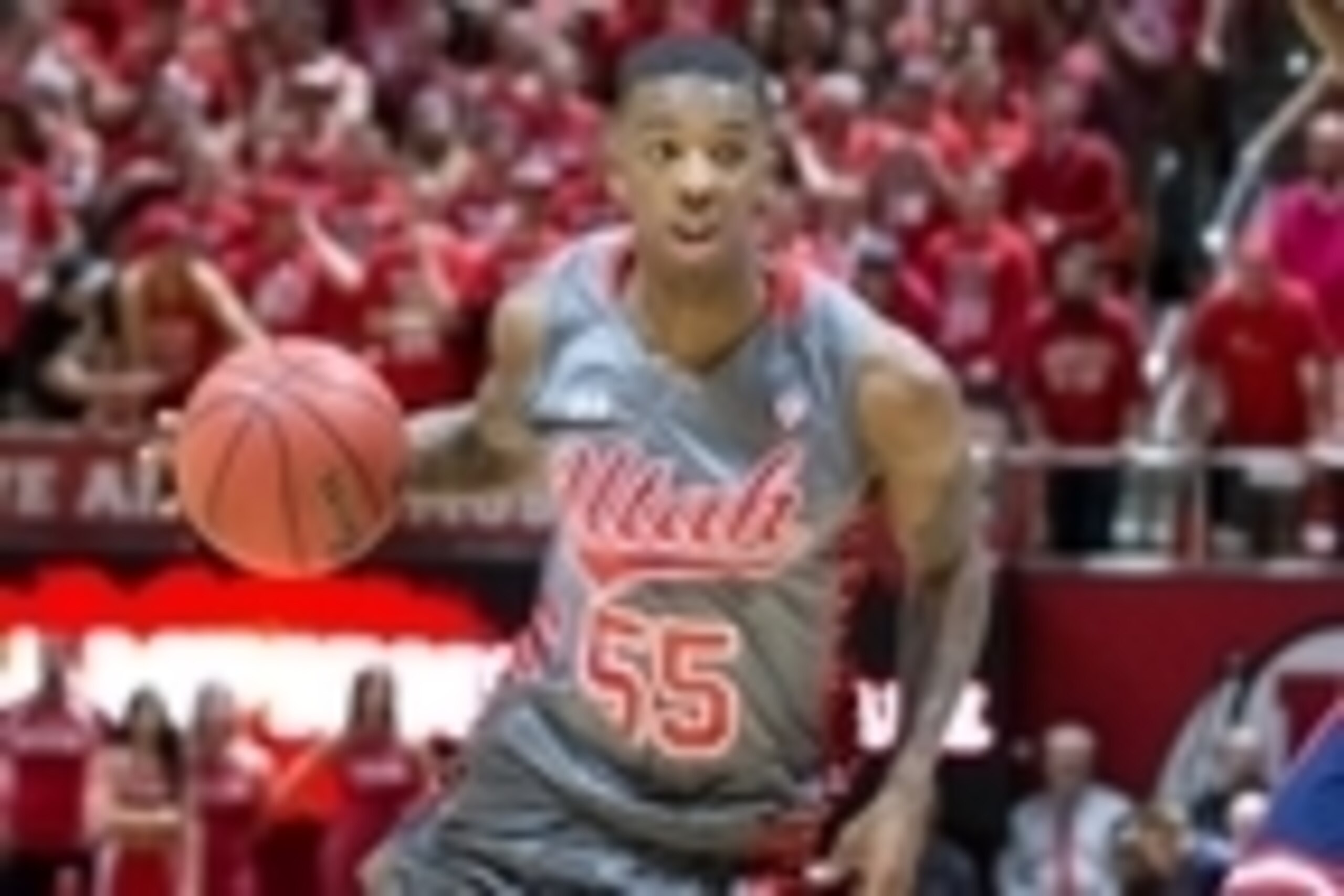 Feb 28, 2015; Salt Lake City, UT, USA; Utah Utes guard Delon Wright (55) dribbles the ball as Arizona Wildcats forward Rondae Hollis-Jefferson (23) defends during the second half at Jon M. Huntsman Center. Arizona won 63-57. Mandatory Credit: Russ Isabell