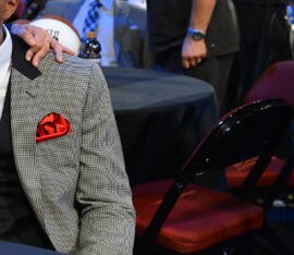 Chin with Damian Lillard in 2012.