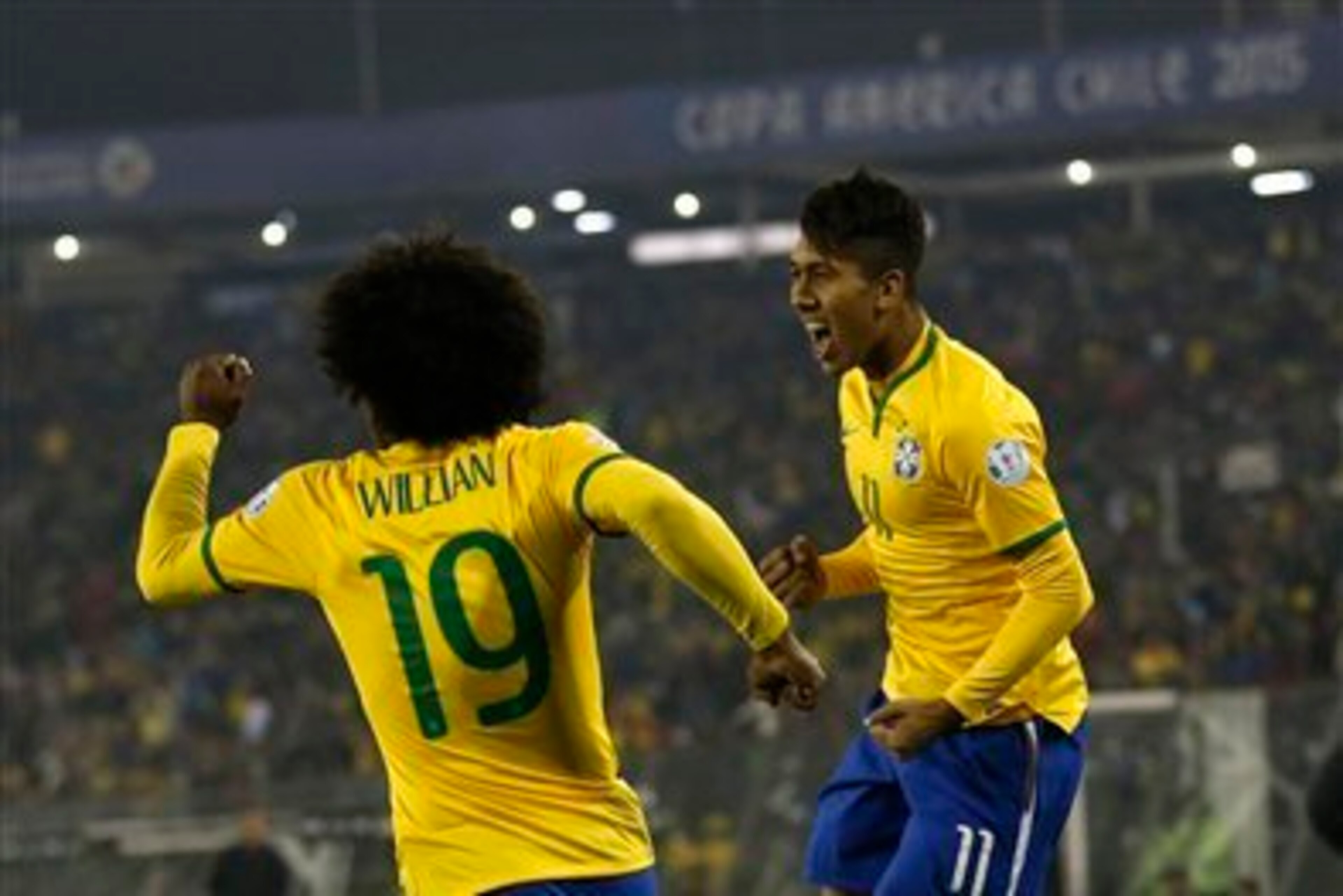 Willian crossed for Firmino to convert the second.
