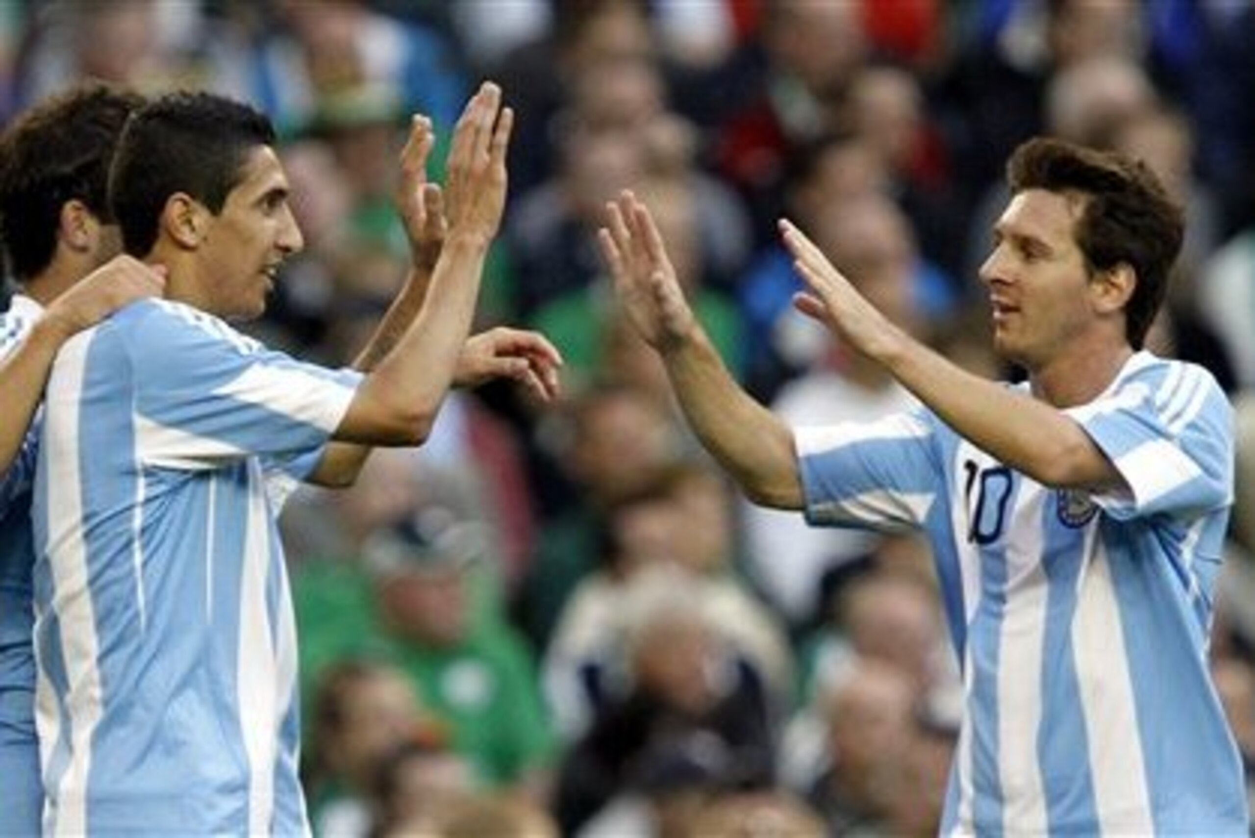 Argentina won the game thanks to a Di Maria goal. Argentina won the game thanks to a Di Maria goal.