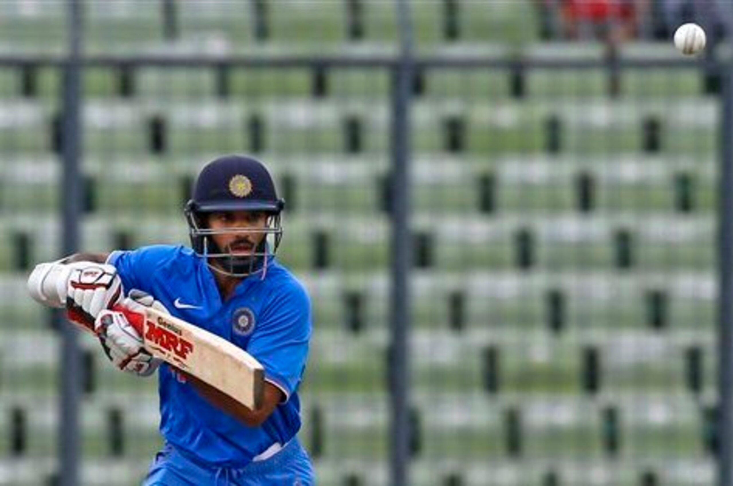 Dhawan was rock solid at the top of the order.