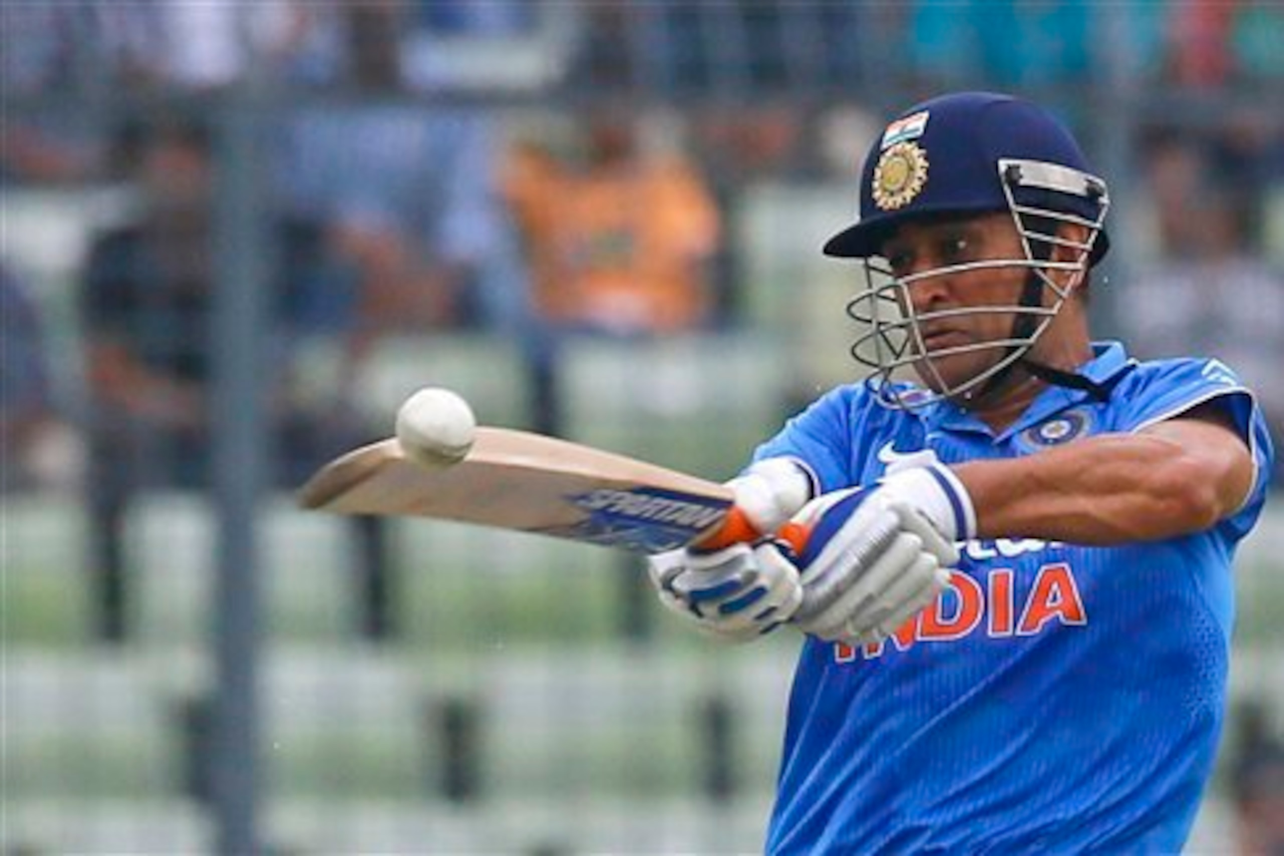 Dhoni wasn't at his destructive best, but still made critical runs.