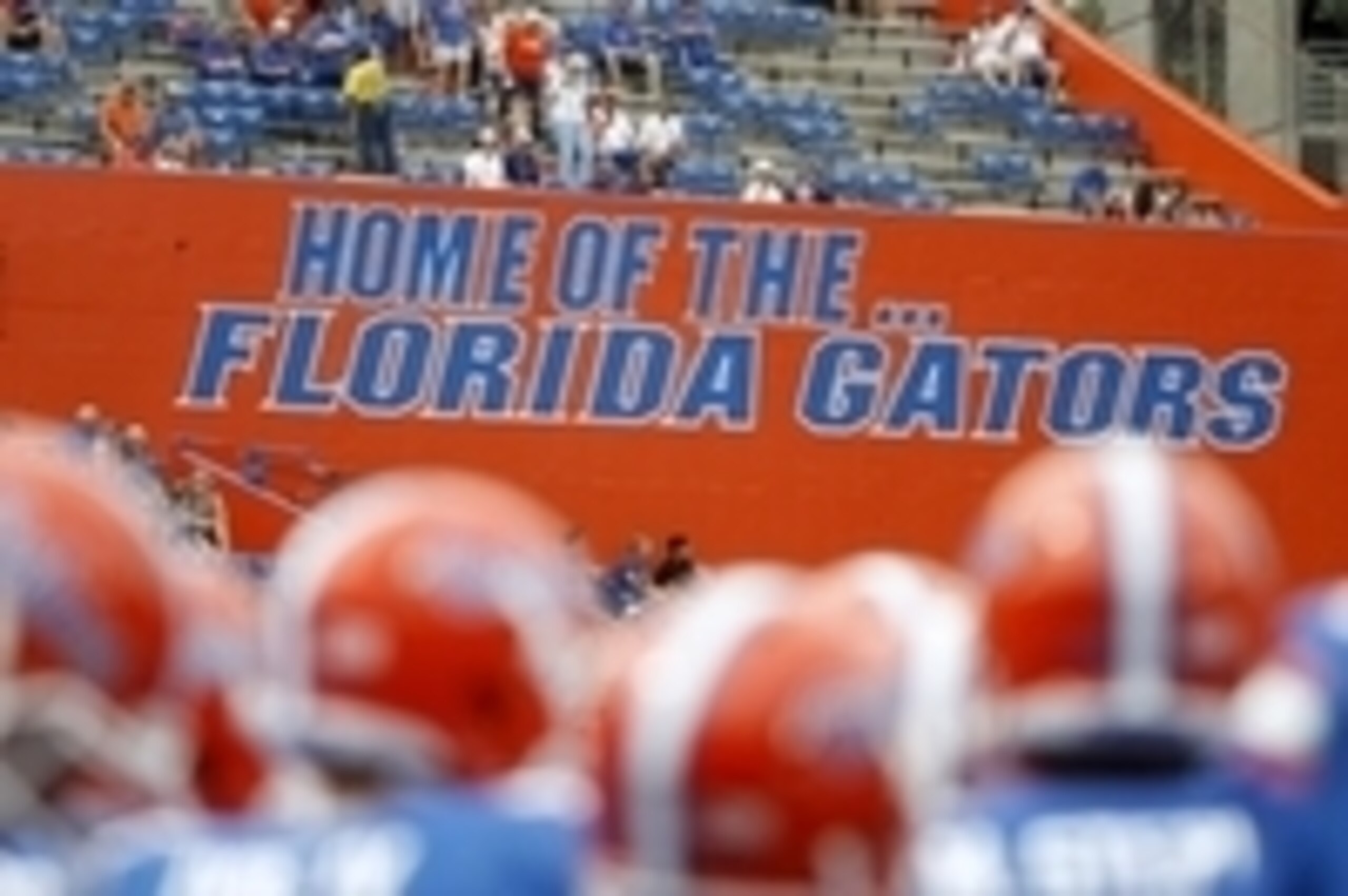 Sep 6, 2014; Gainesville, FL, USA; An general view view of Ben Hill Griffin Stadium where the Florida Gators play works out prior to the game against the Eastern Michigan Eagles at Ben Hill Griffin Stadium. Mandatory Credit: Kim Klement-USA TODAY Sports Sep 6, 2014; Gainesville, FL, USA; An general view view of Ben Hill Griffin Stadium where the Florida Gators play works out prior to the game against the Eastern Michigan Eagles at Ben Hill Griffin Stadium. Mandatory Credit: Kim Klement-USA TODAY Sports