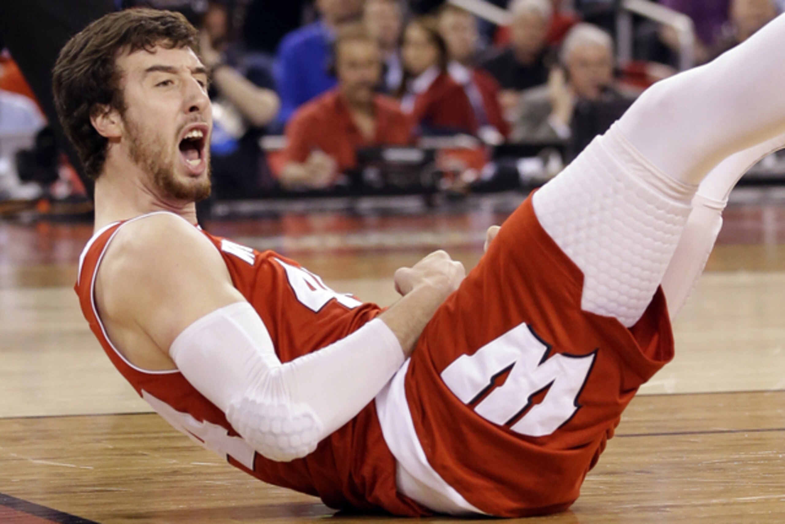 Frank Kaminsky would give the Hawks another big man who can shoot.