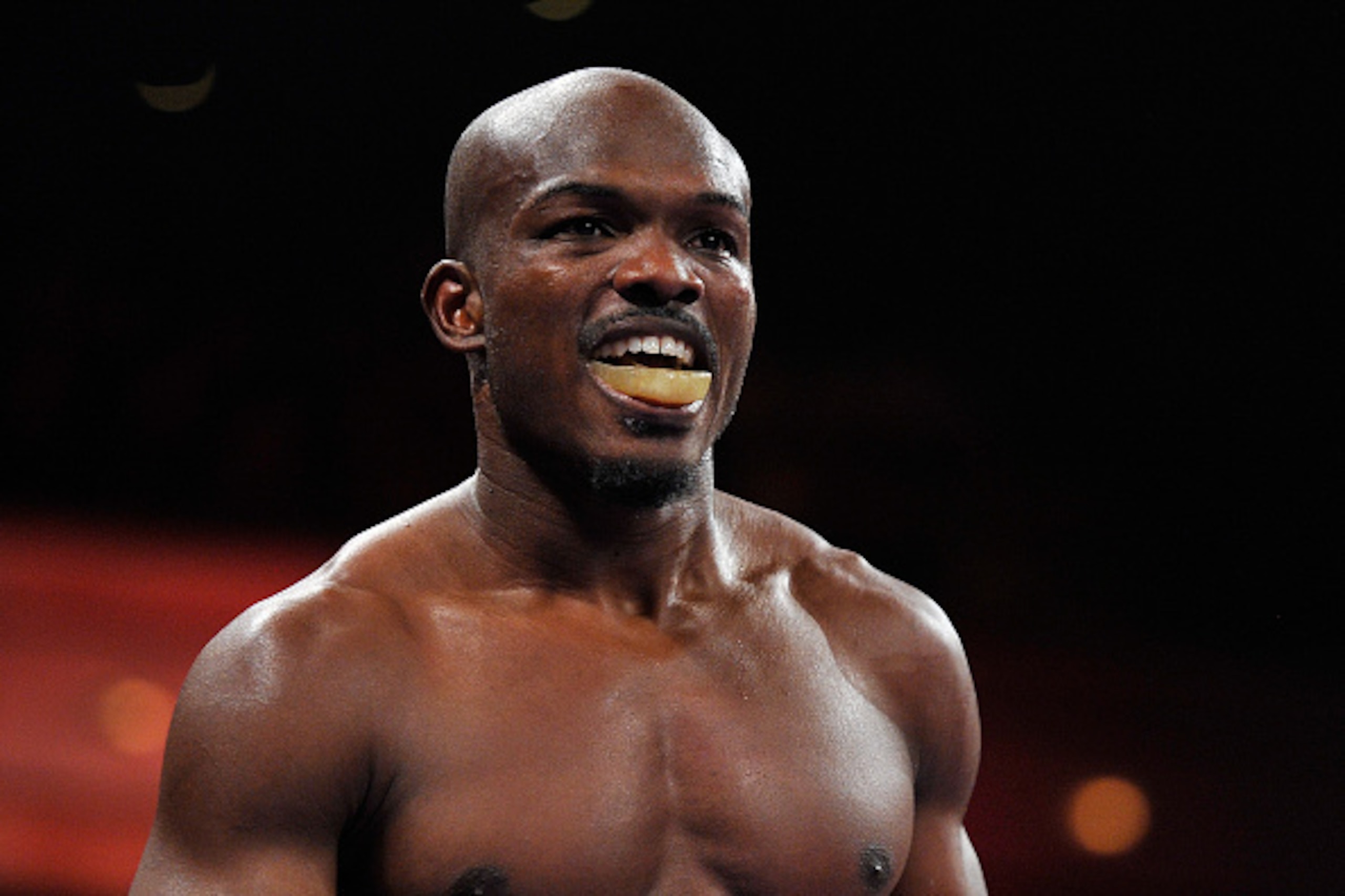LAS VEGAS, NV - DECEMBER 13: Timothy Bradley Jr. looks on during his welterweight bout against Diego Chaves at The Chelsea at The Cosmopolitan of Las Vegas on December 13, 2014 in Las Vegas, Nevada. The 12-round fight ended in a draw. (Photo by David Be LAS VEGAS, NV - DECEMBER 13: Timothy Bradley Jr. looks on during his welterweight bout against Diego Chaves at The Chelsea at The Cosmopolitan of Las Vegas on December 13, 2014 in Las Vegas, Nevada. The 12-round fight ended in a draw. (Photo by David Be