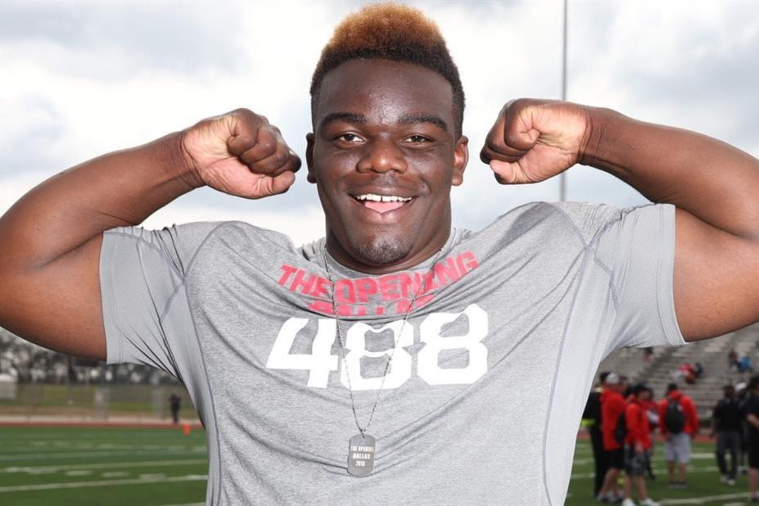 Davis was instrumental in landing Texas DT Kendell Jones.