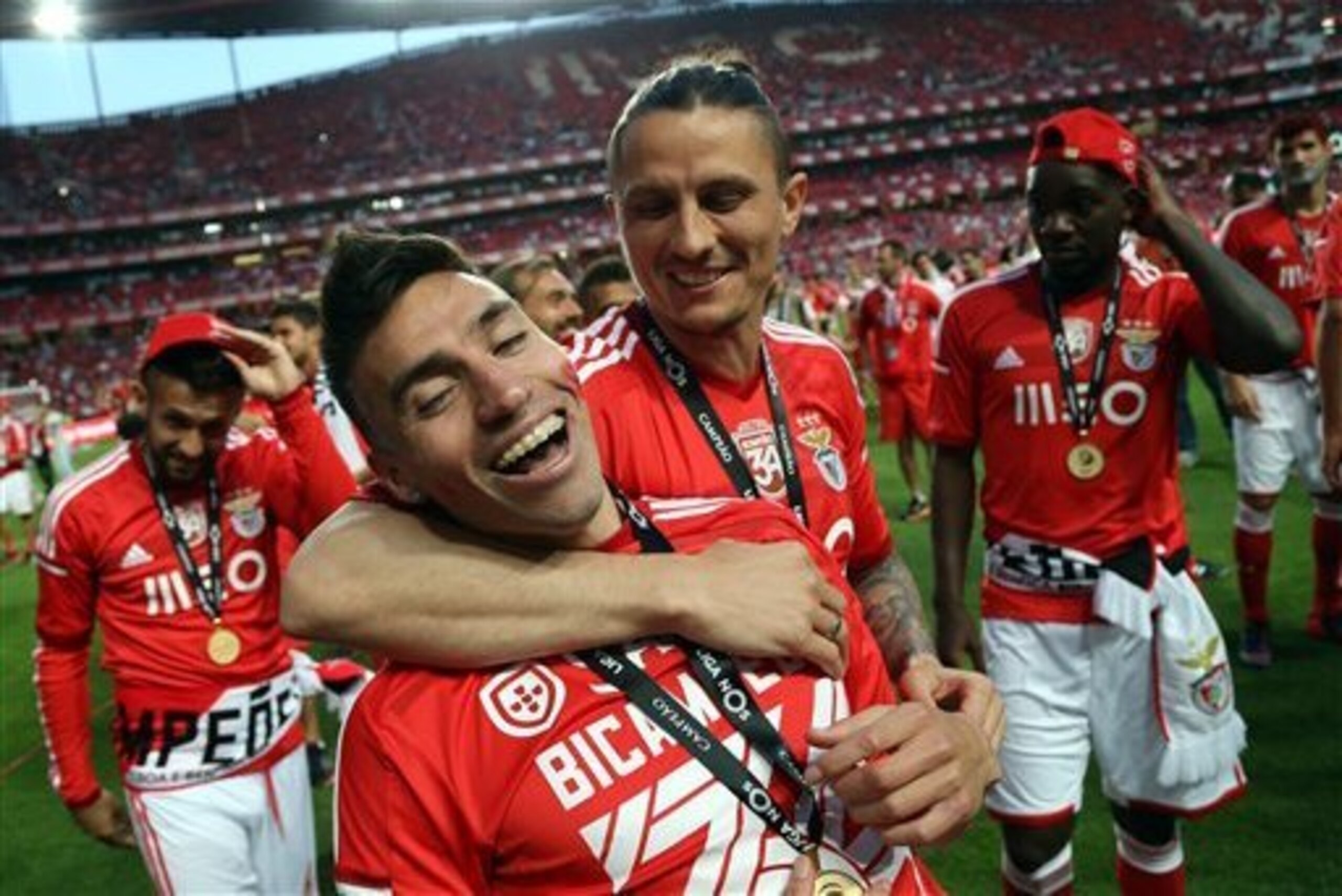 Gaitan enjoyed a successful season with Benfica.