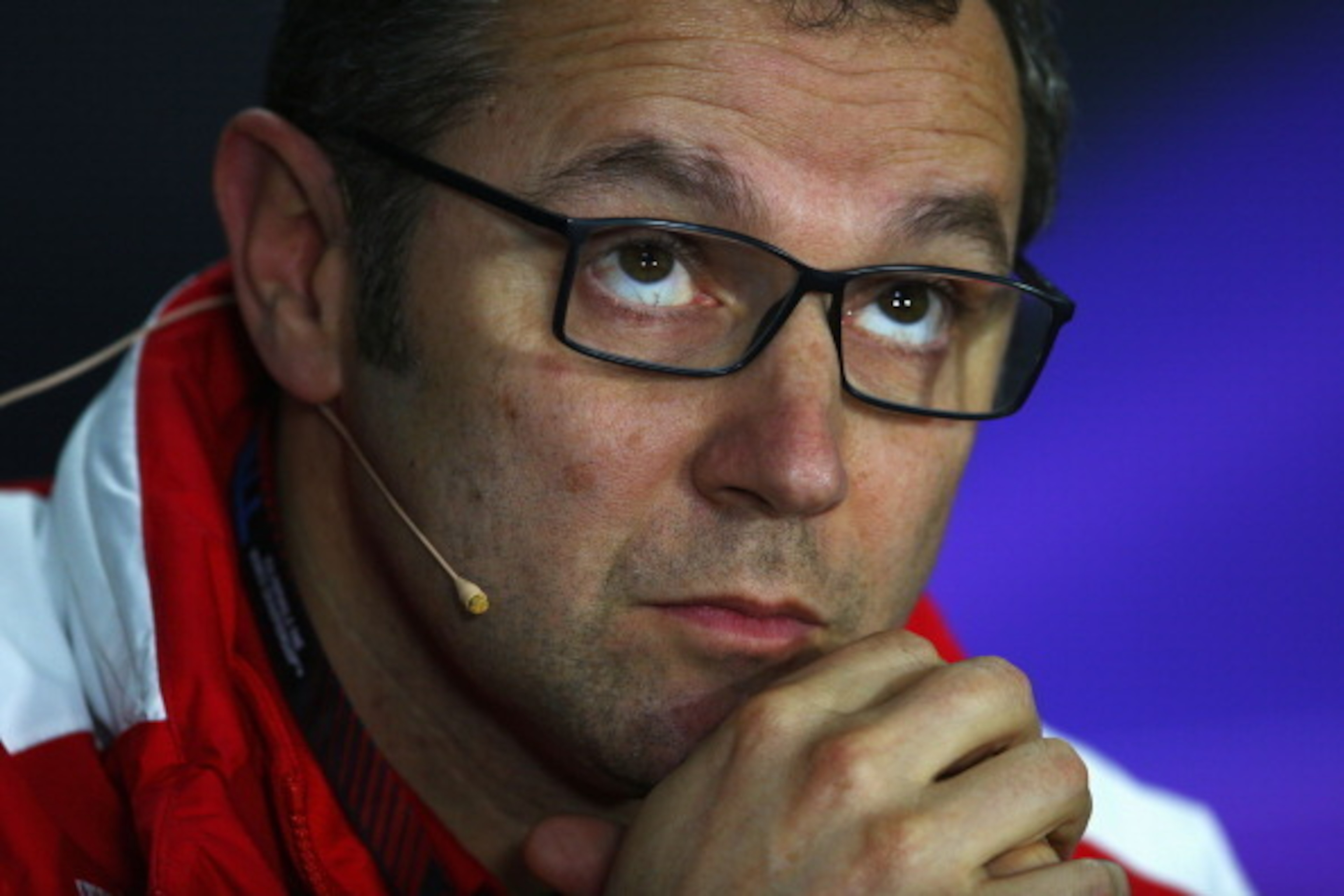 MONTREAL, QC - JUNE 07:  Ferrari Team Principal Stefano Domenicali attends the official press conference following practice for the Canadian Formula One Grand Prix at the Circuit Gilles Villeneuve on June 7, 2013 in Montreal, Canada.  (Photo by Paul Gilha