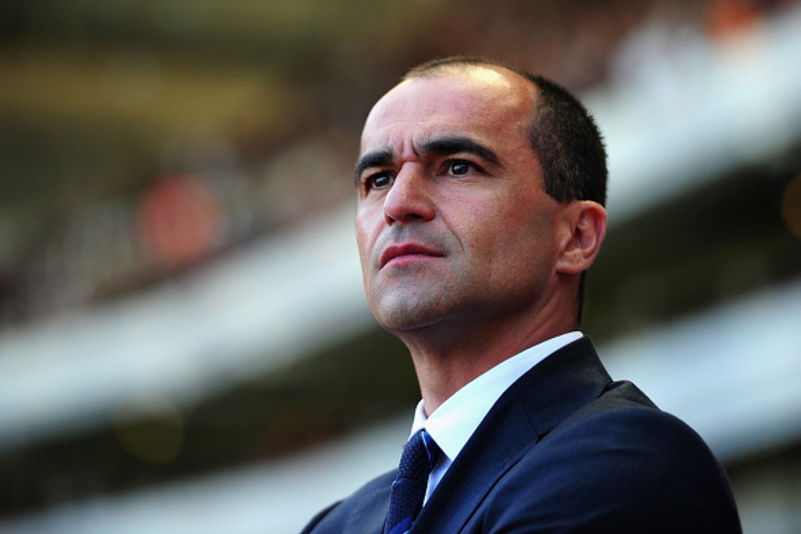 LONDON, ENGLAND - MAY 16: Roberto Martinez, manager of Everton looks on during the Barclays Premier League match between West Ham United and Everton at Boleyn Ground on May 16, 2015 in London, England. (Photo by Dan Mullan/Getty Images) LONDON, ENGLAND - MAY 16: Roberto Martinez, manager of Everton looks on during the Barclays Premier League match between West Ham United and Everton at Boleyn Ground on May 16, 2015 in London, England. (Photo by Dan Mullan/Getty Images)