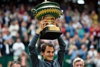 Federer will be hoping to build on his victory at Halle.