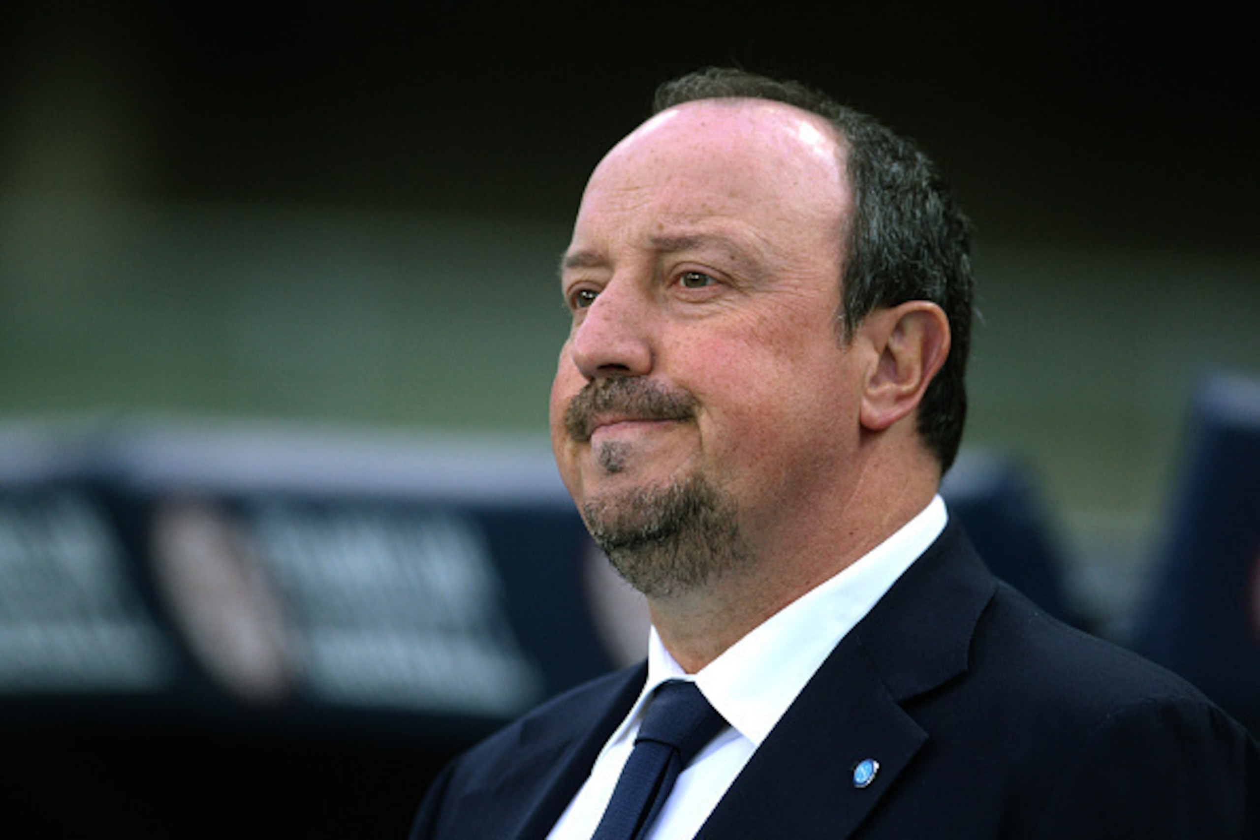VERONA, ITALY - MARCH 15:  Head coach  of SSC Napoli Rafa Benitez looks on  during the Serie A match between Hellas Verona FC and SSC Napoli at Stadio Marc'Antonio Bentegodi on March 15, 2015 in Verona, Italy.  (Photo by Dino Panato/Getty Images)
