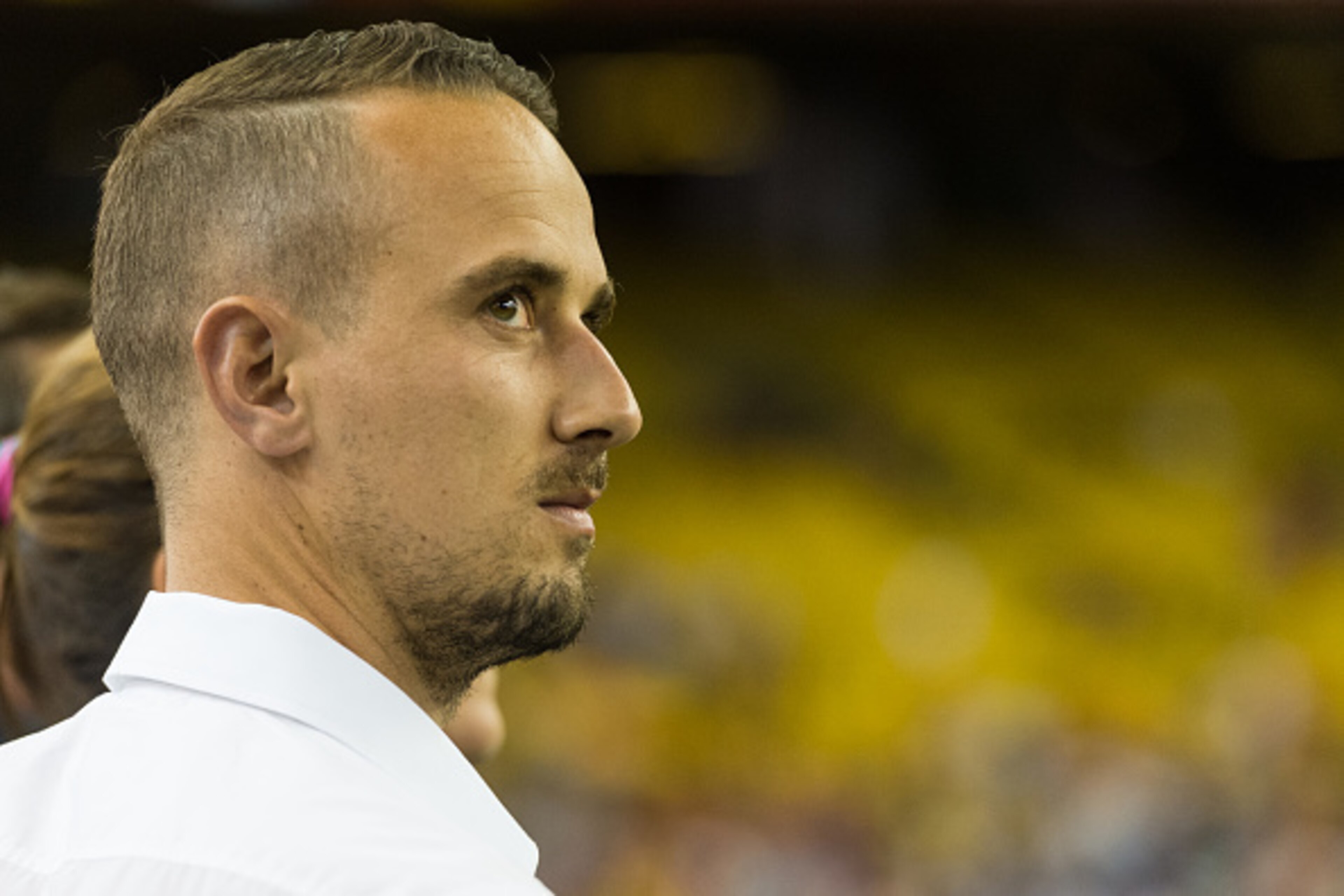 MONTREAL, QC - JUNE 17: Mark Sampson head coach of England looks on during the 2015 FIFA Women's World Cup Group F match against Colombia at Olympic Stadium on June 17, 2015 in Montreal, Quebec, Canada. England defeated Colombia 2-1. (Photo by Minas Pan MONTREAL, QC - JUNE 17: Mark Sampson head coach of England looks on during the 2015 FIFA Women's World Cup Group F match against Colombia at Olympic Stadium on June 17, 2015 in Montreal, Quebec, Canada. England defeated Colombia 2-1. (Photo by Minas Pan